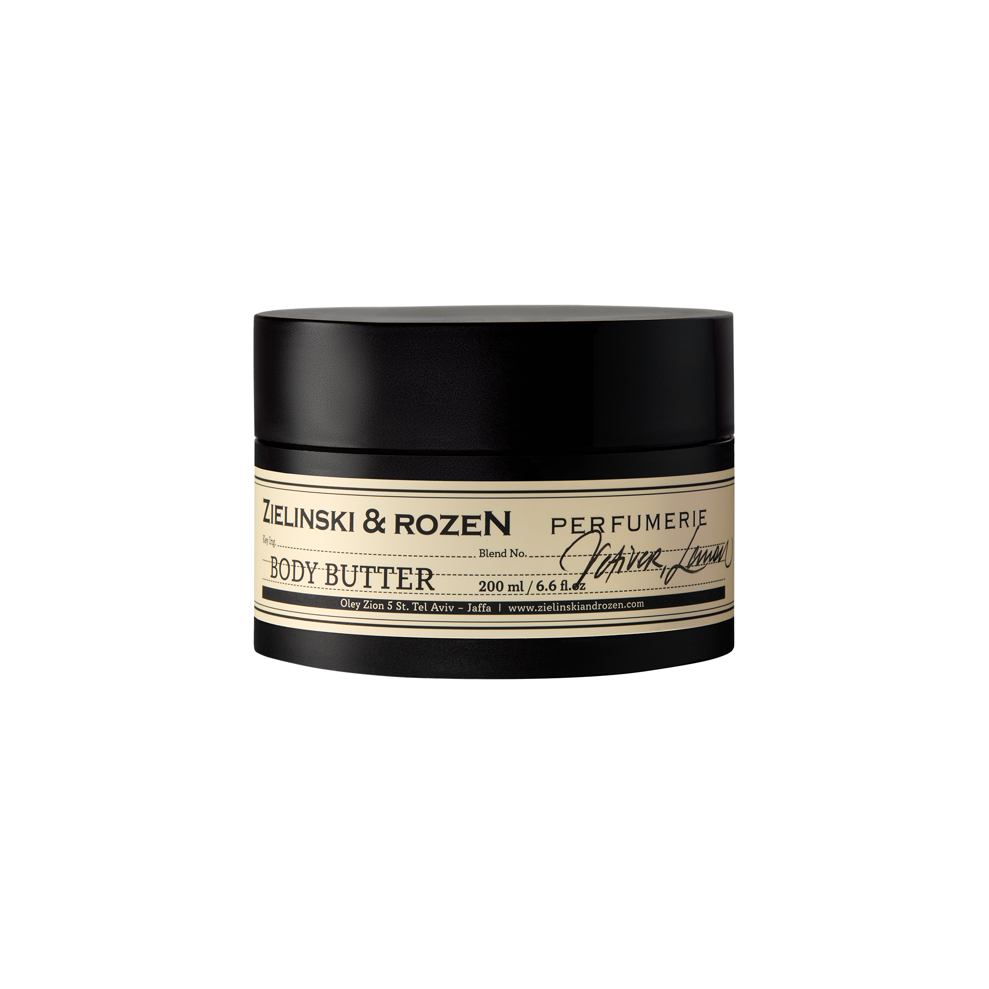 Zielinski & Rozen - Body Butter - Vetiver, Lemon