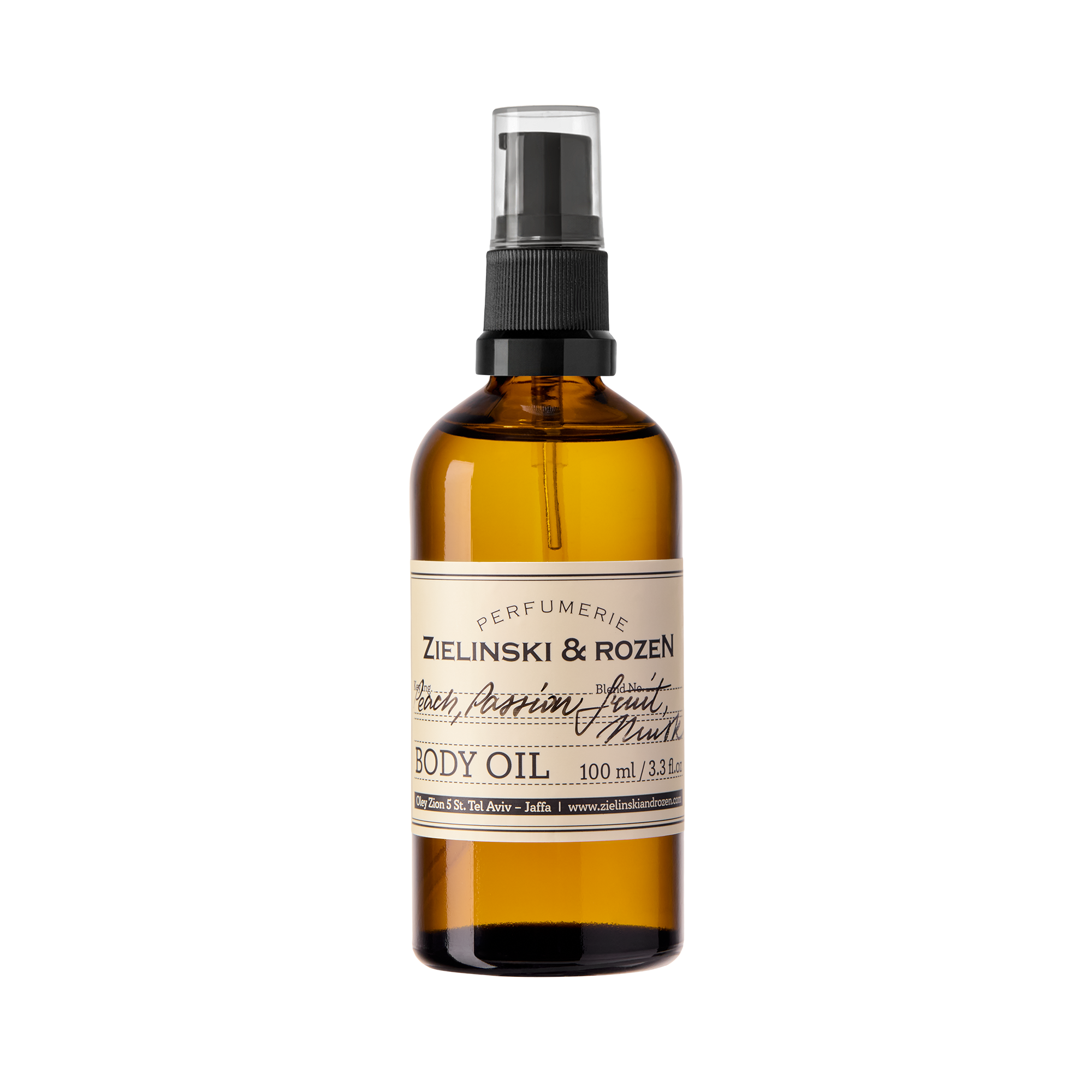 Zielinski & Rozen - Body Oil - Peach, Passion Fruit, Musk
