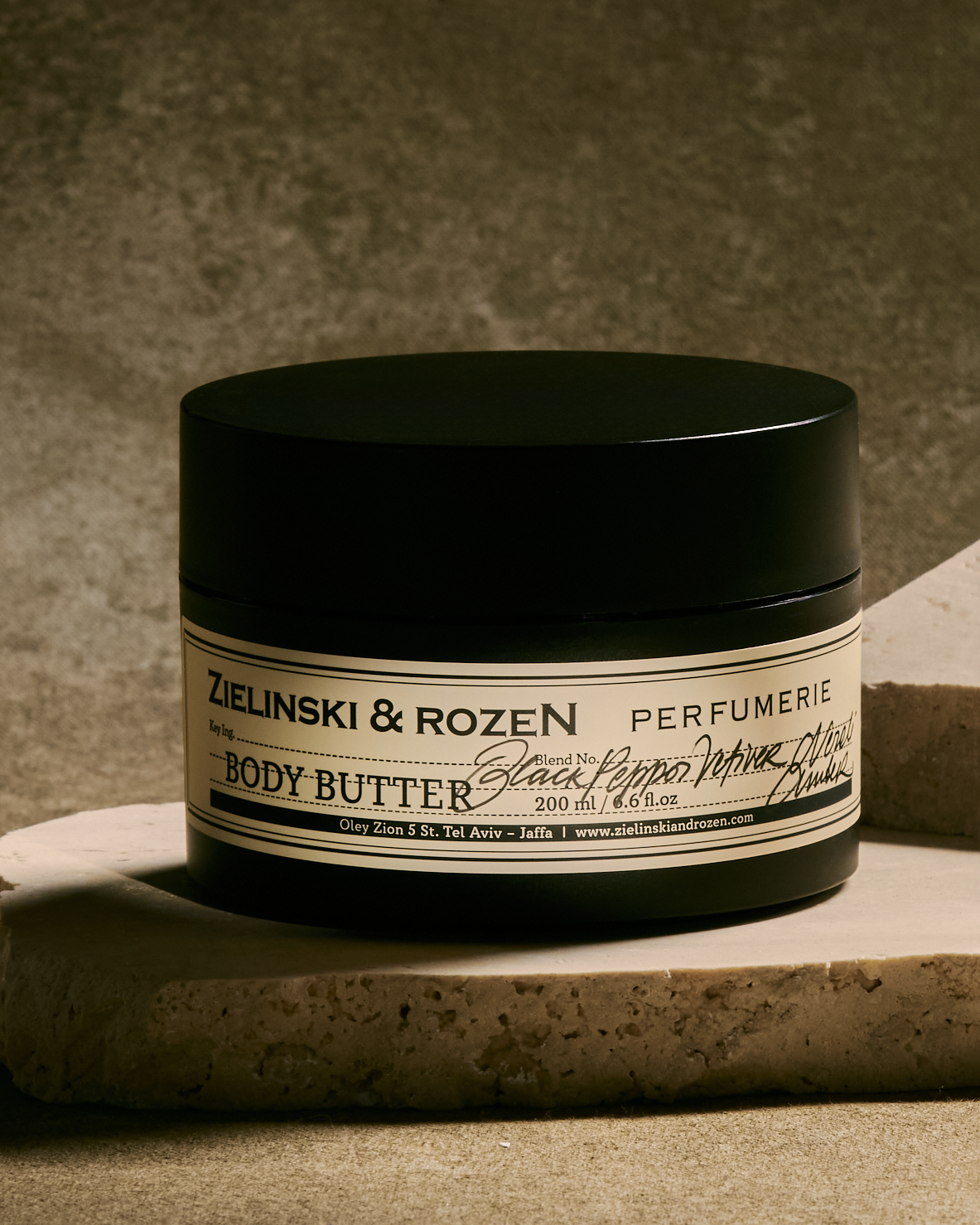 Zielinski & Rozen - Körperbutter - Black Pepper, Vetiver, Neroli, Amber