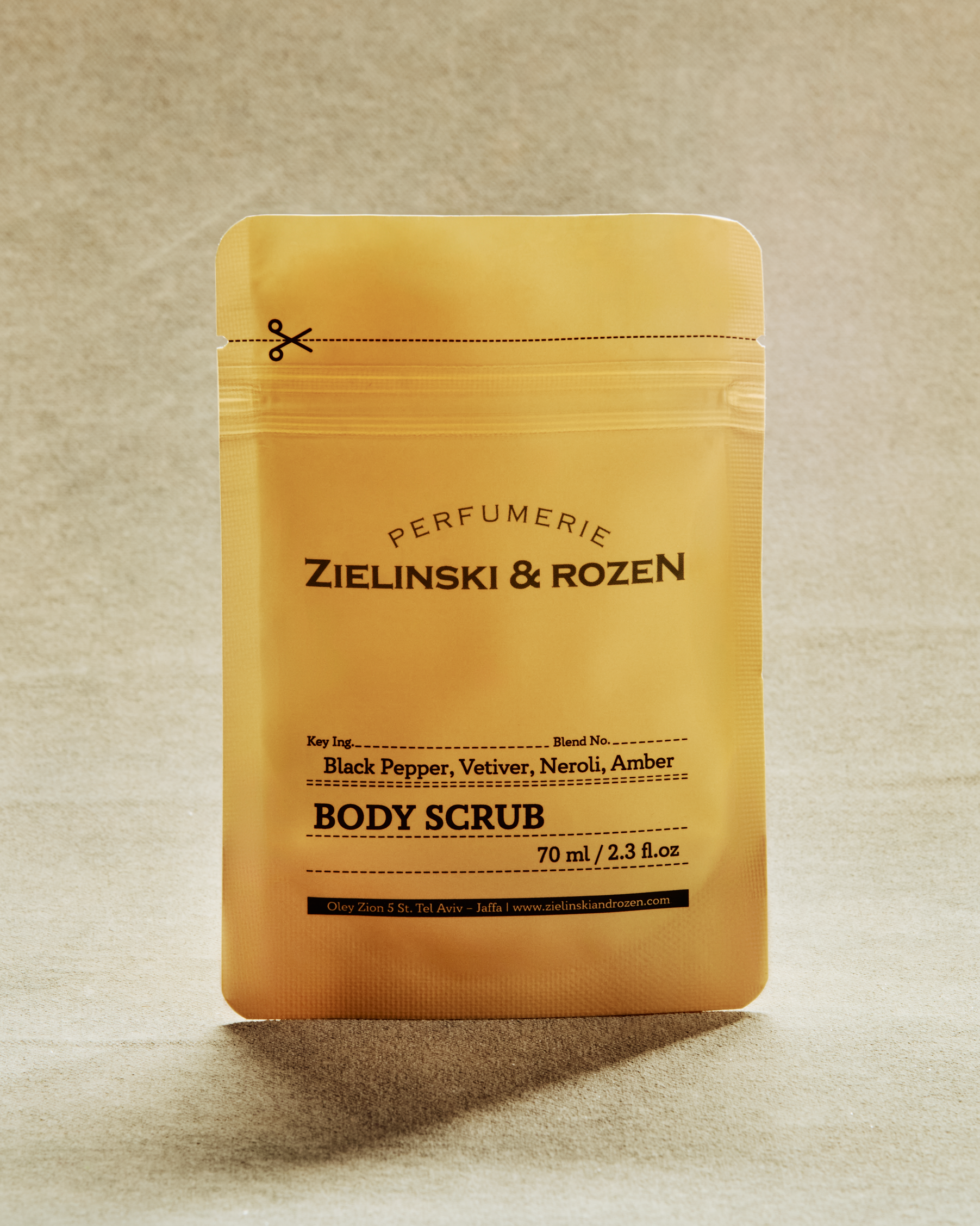 Zielinski & Rozen - Peeling - Badesalz Black Pepper, Vetiver, Neroli, Amber