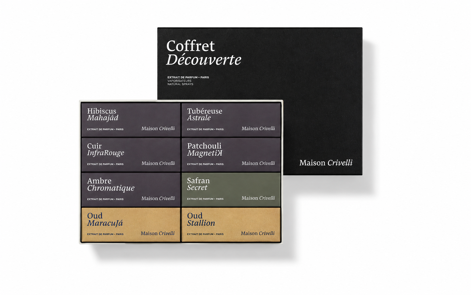 Maison Crivelli - Discovery Set - Extrait de Parfum