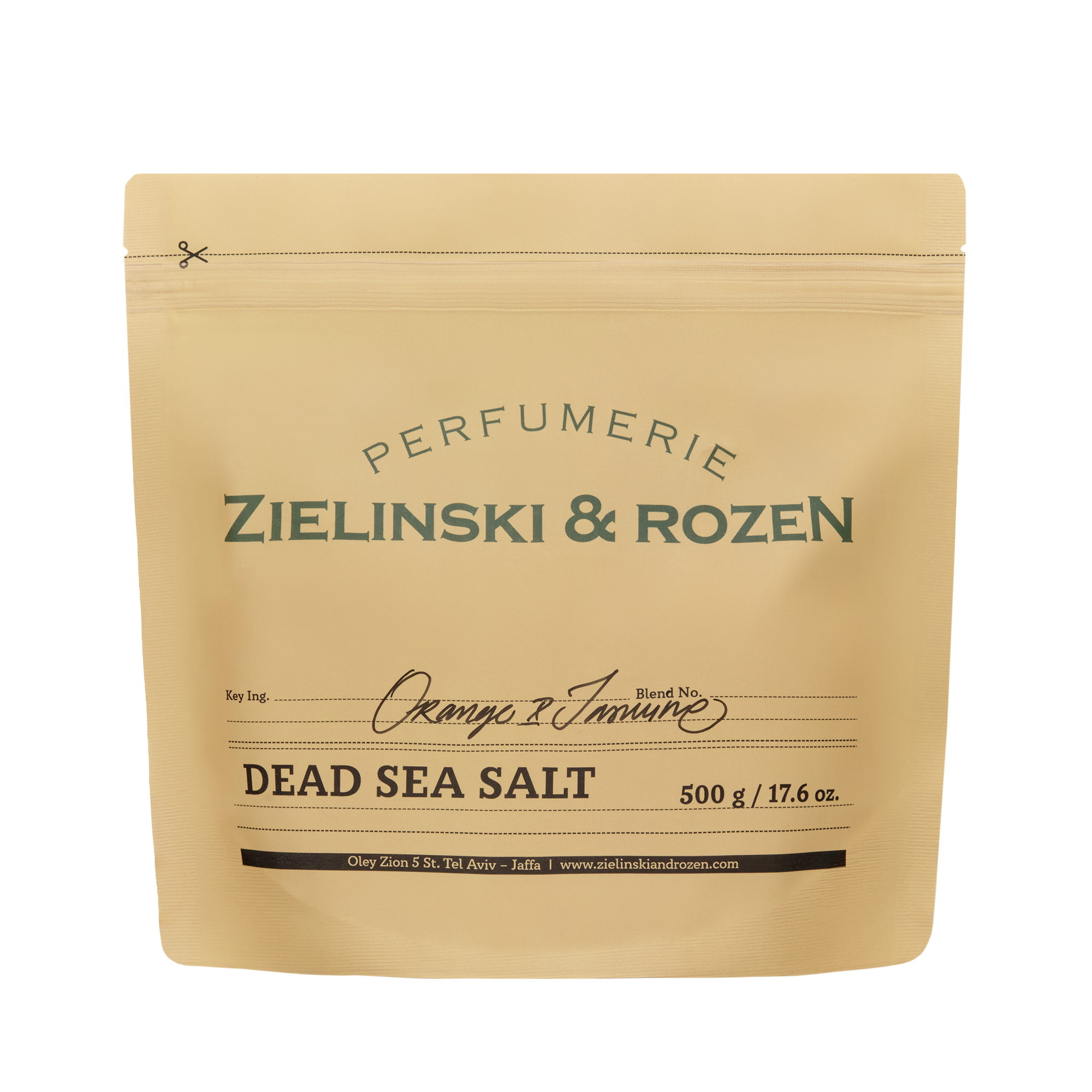 Zielinski & Rozen - Dead Sea Bath Salt Orange & Jasmine