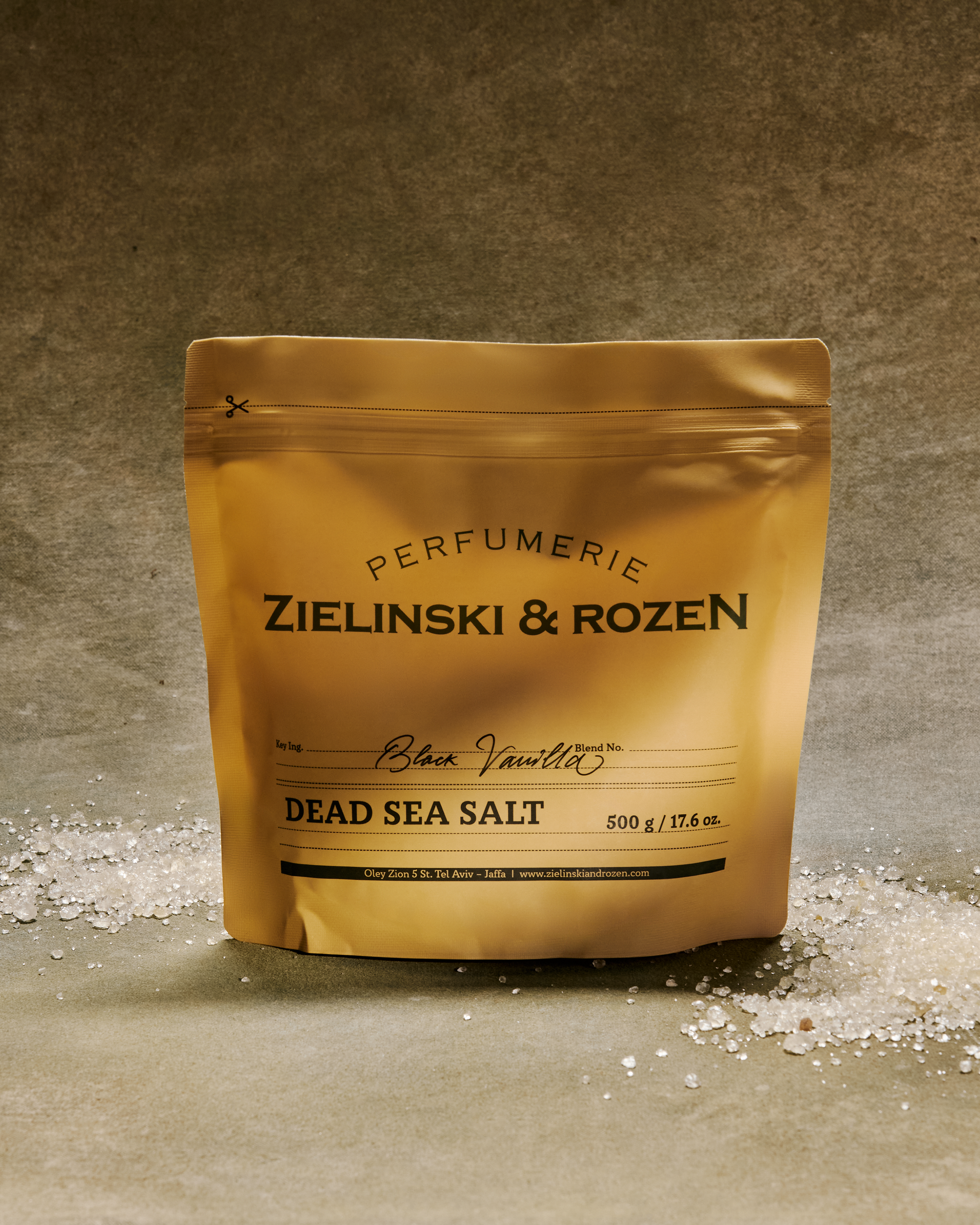 Zielinski & Rozen - Totes Meer Badesalz Black Vanilla