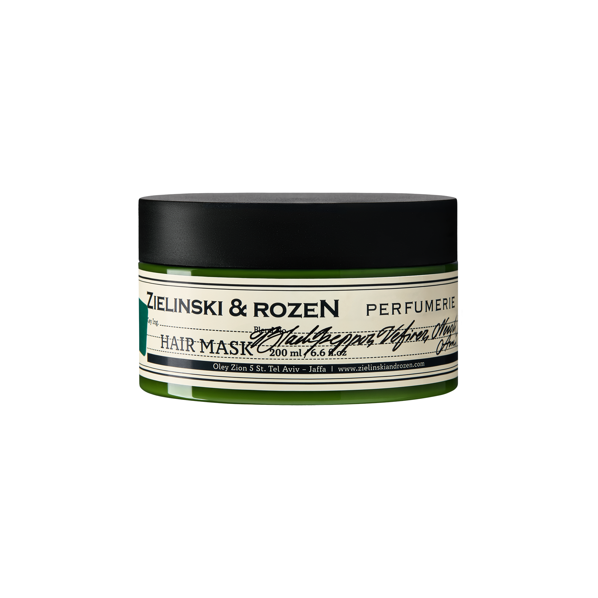 Zielinski & Rozen - Hair mask for damaged hair - Black Pepper, Vetiver, Neroli, Amber