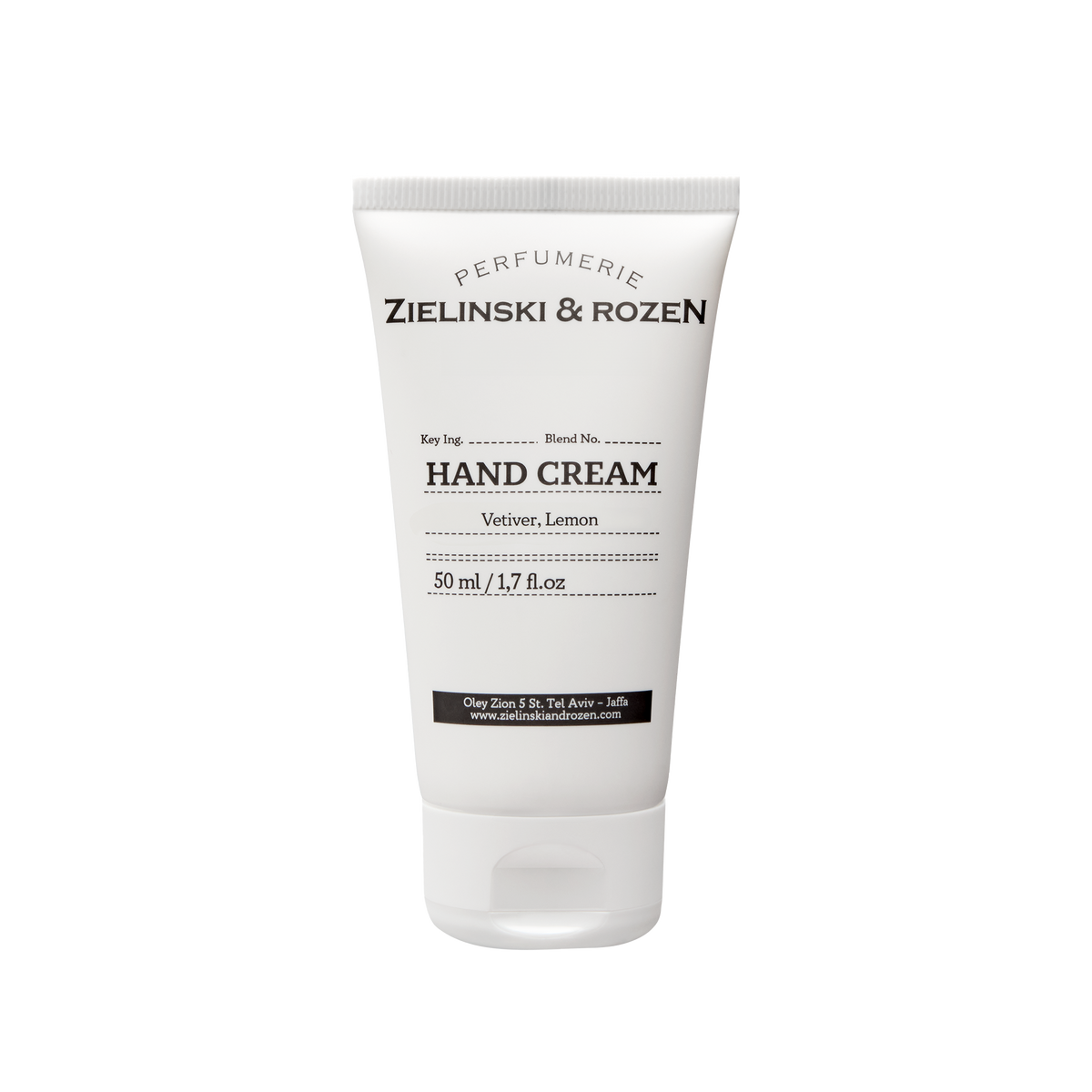 Zielinski & Rozen - Handcreme - Vetiver, Lemon