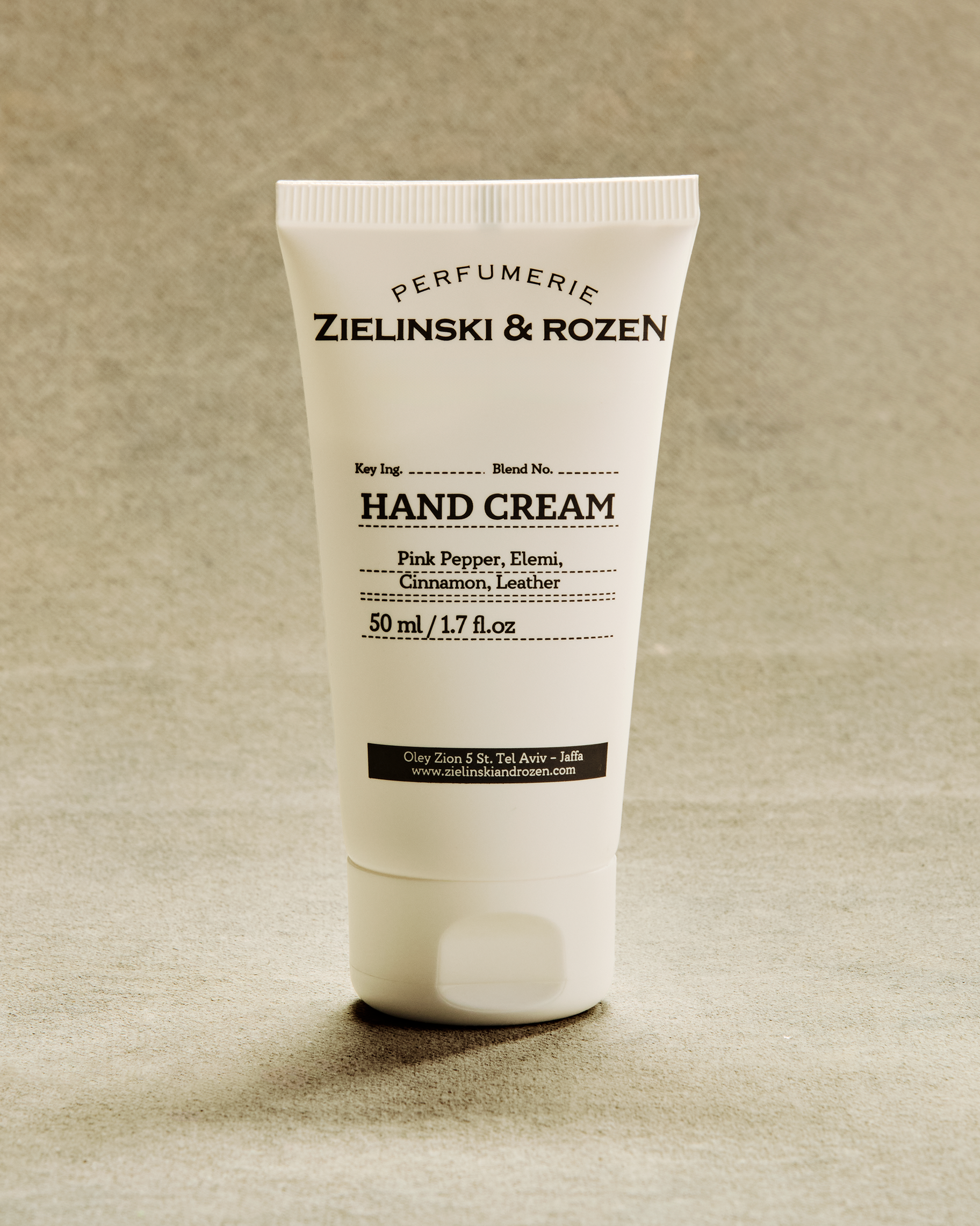Zielinski & Rozen - Hand Cream - Pink Pepper, Elemi, Cinnamon, Leather