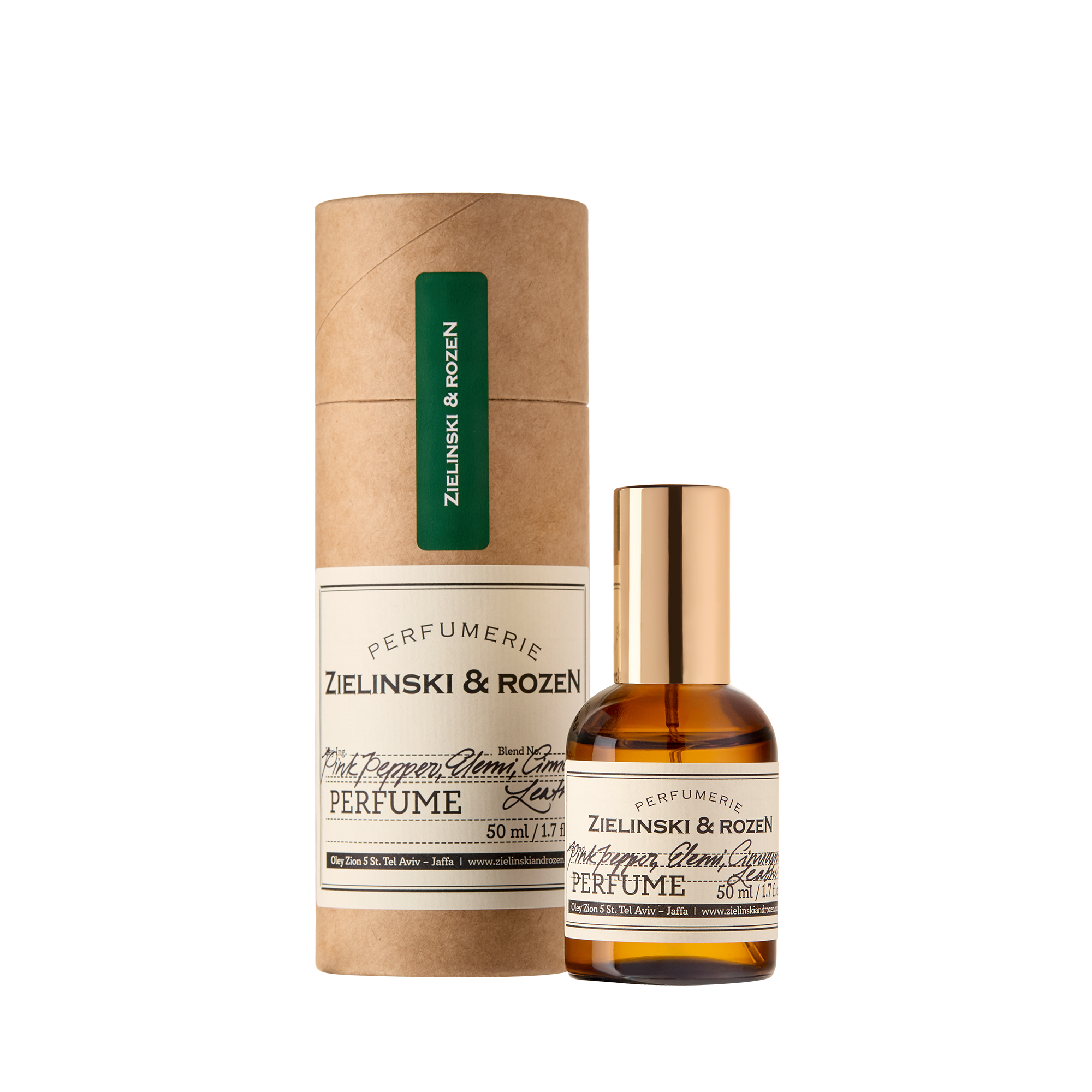 Zielinski & Rozen - Perfume - Pink Pepper, Elemi, Cinnamon, Leather