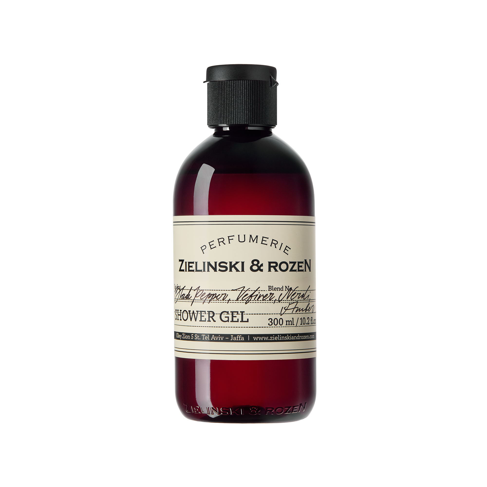 Zielinski & Rozen - Shower Gel - Black Pepper, Vetiver, Neroli, Amber
