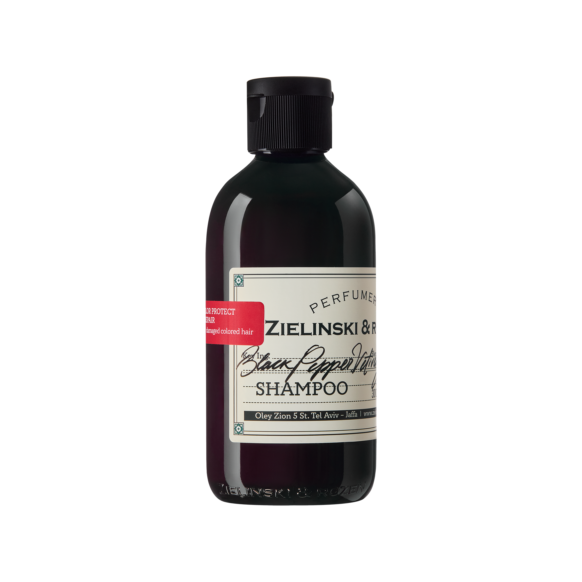 Zielinski & Rozen - Shampoo for colored, damaged hair - Black pepper, Vetiver, Neroli, Amber