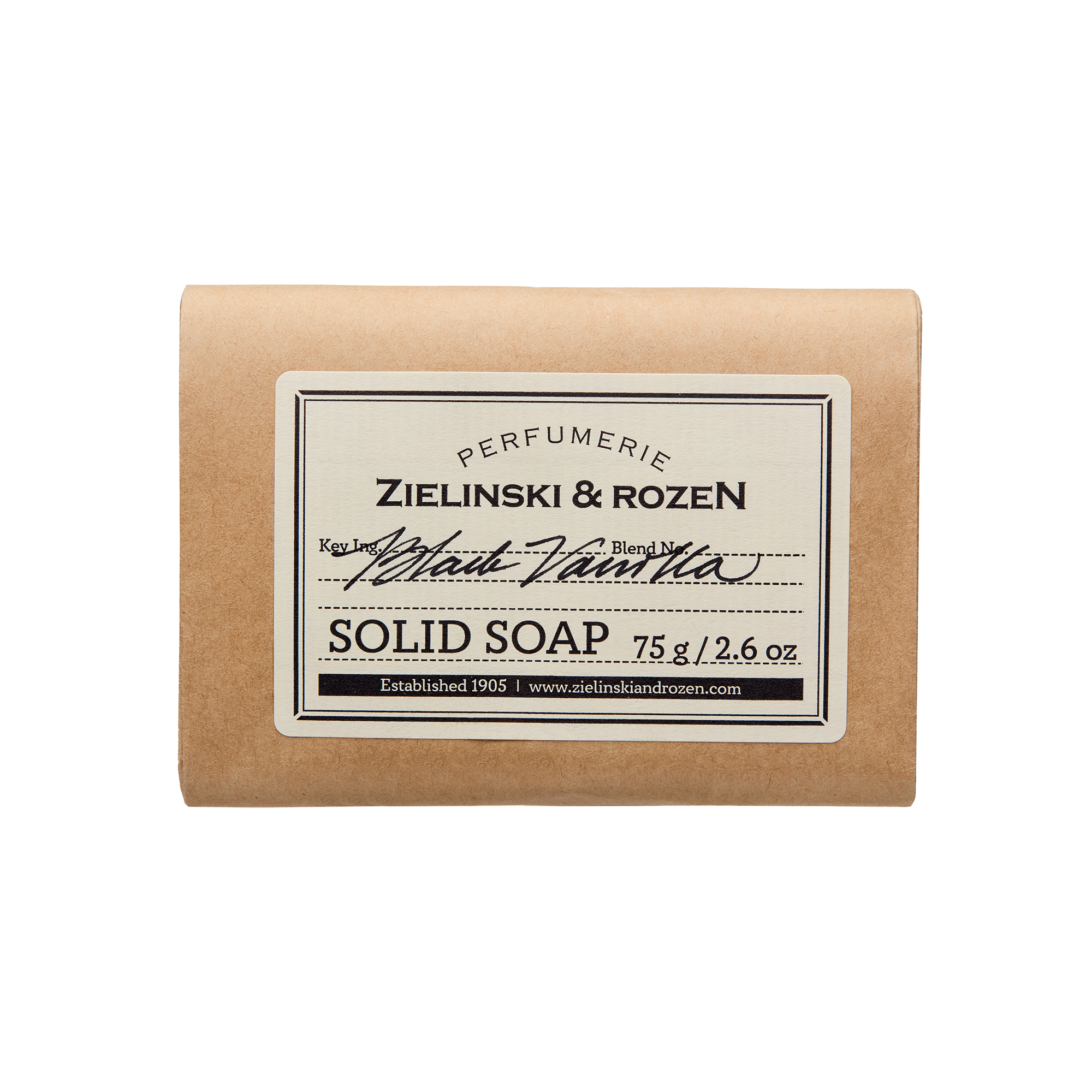 Zielinski & Rozen - Soap - Black Vanilla