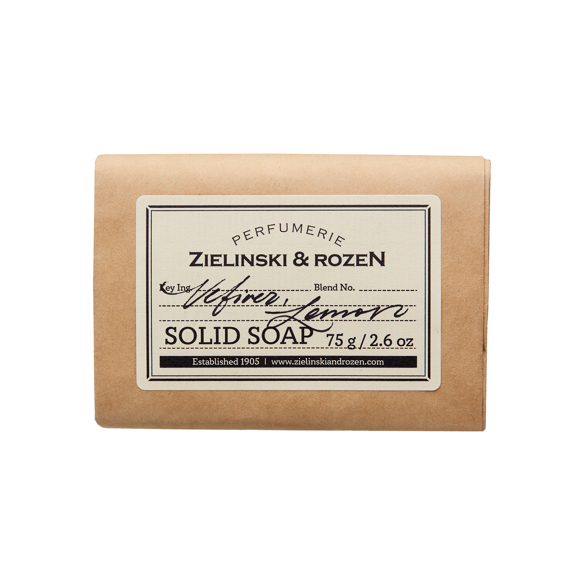 Zielinski & Rozen - Seife - Vetiver, Lemon