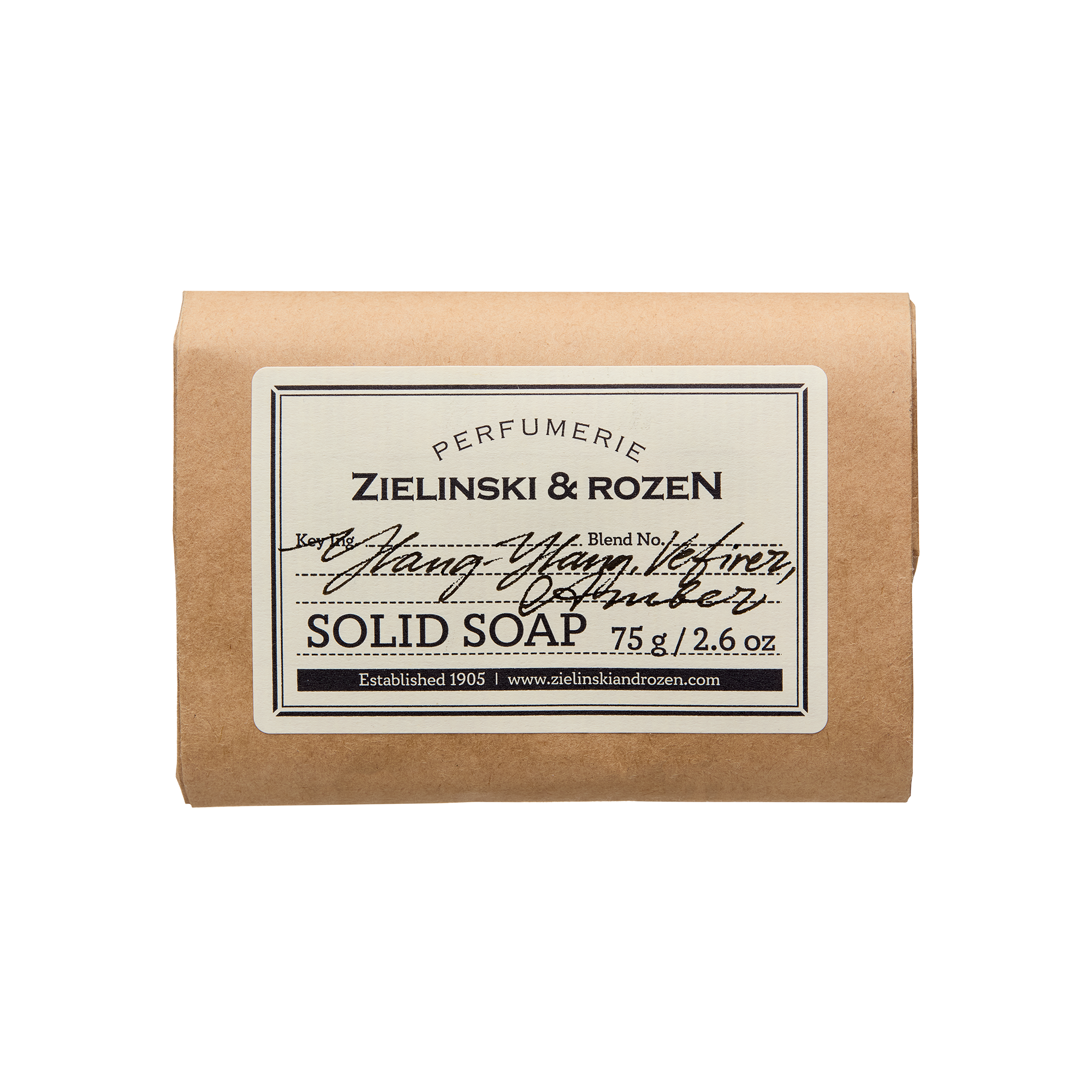 Zielinski & Rozen - Seife - Ylang-Ylang & Vetiver, Amber