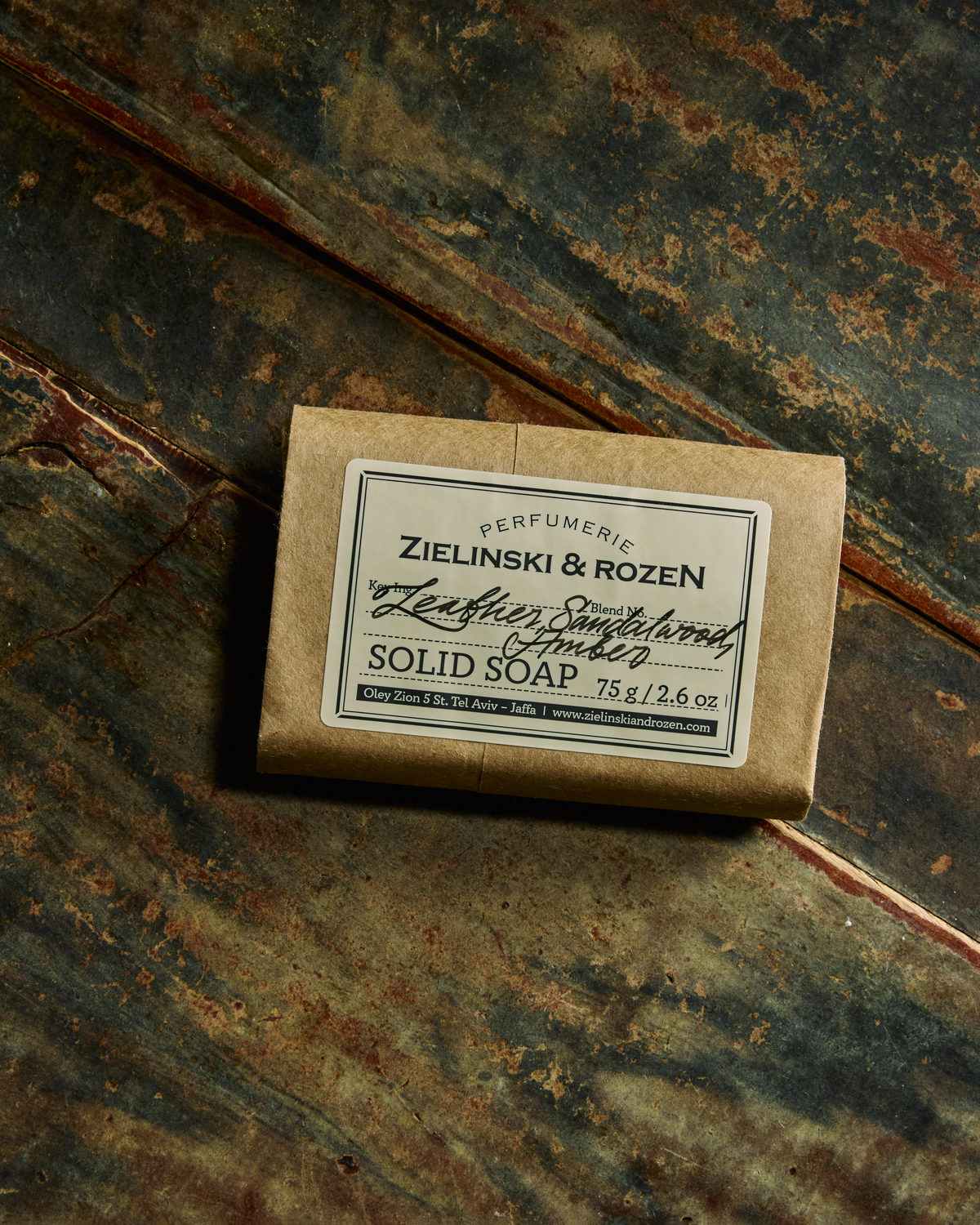 Zielinski & Rozen - Seife - Leather, Sandalwood, Amber