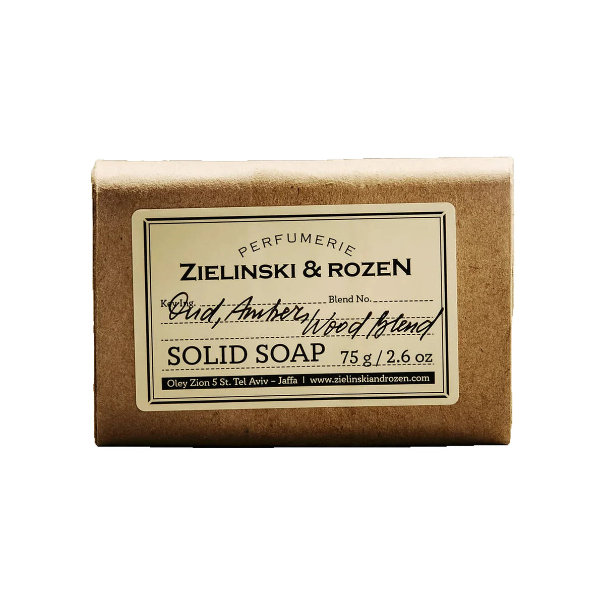 Zielinski & Rozen - Seife - Oud, Amber, Wood Blend, 75 g