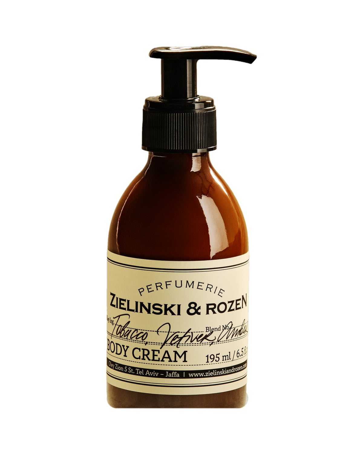 Zielinski & Rozen - Körpercreme - Tobacco, Vetiver, Amber