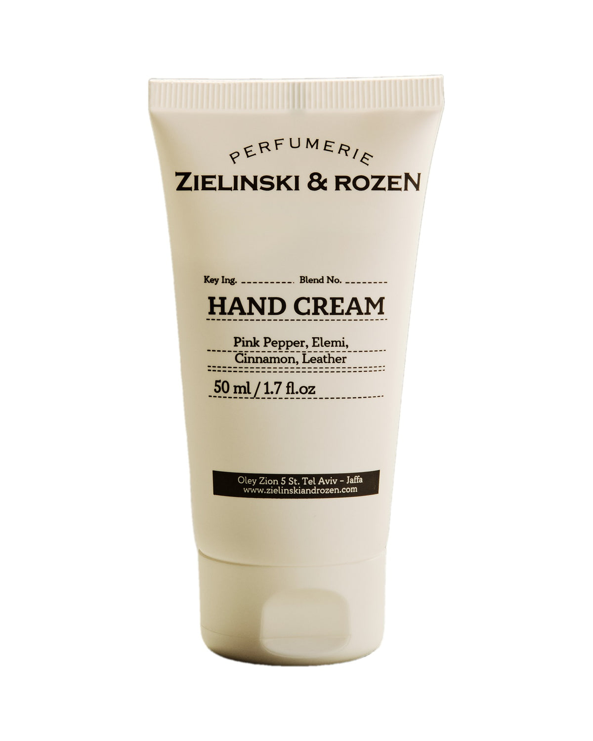 Zielinski & Rozen - Handcreme - Pink Pepper, Elemi, Cinnamon, Leather