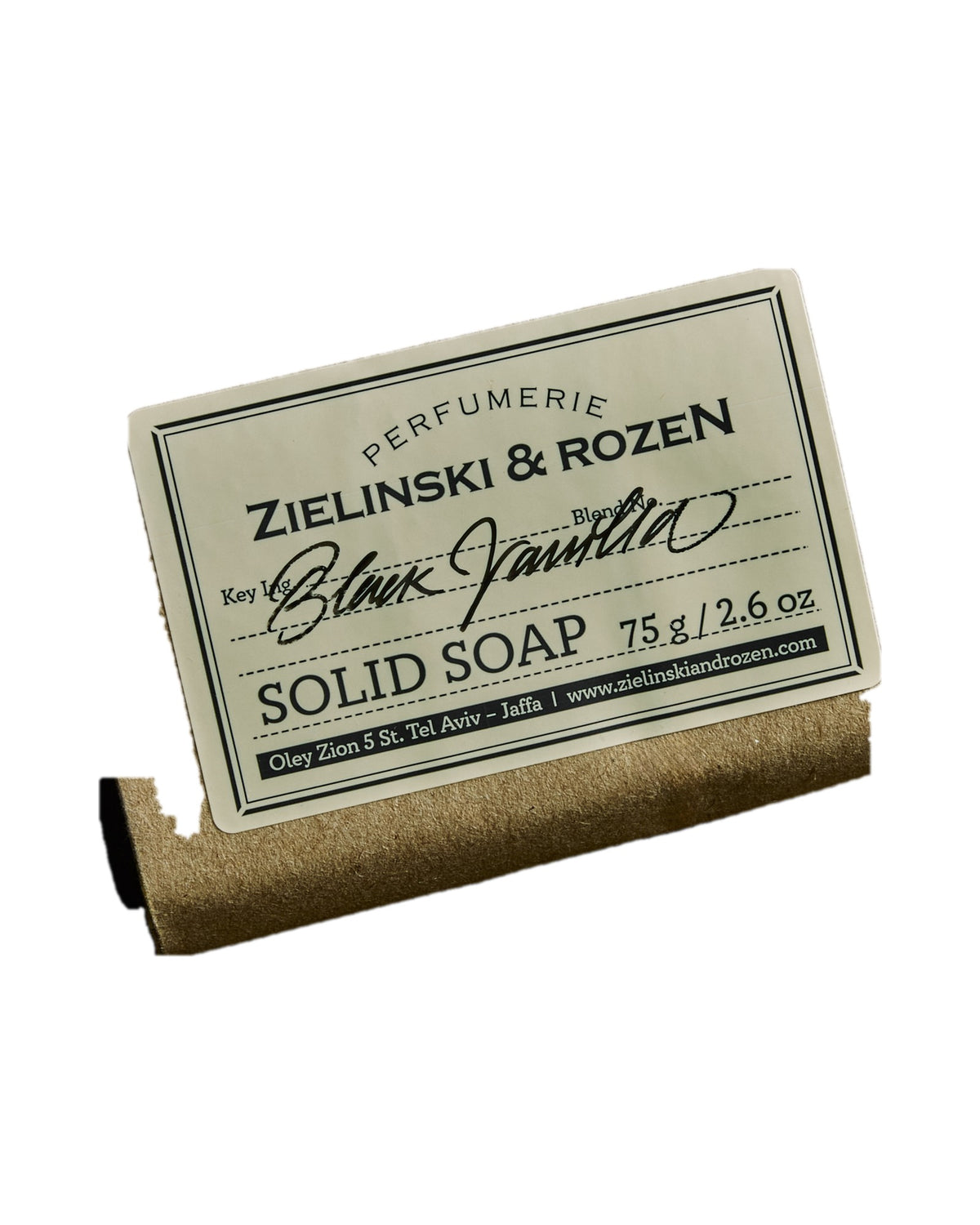 Zielinski & Rozen - Seife - Black Vanilla, 75 g