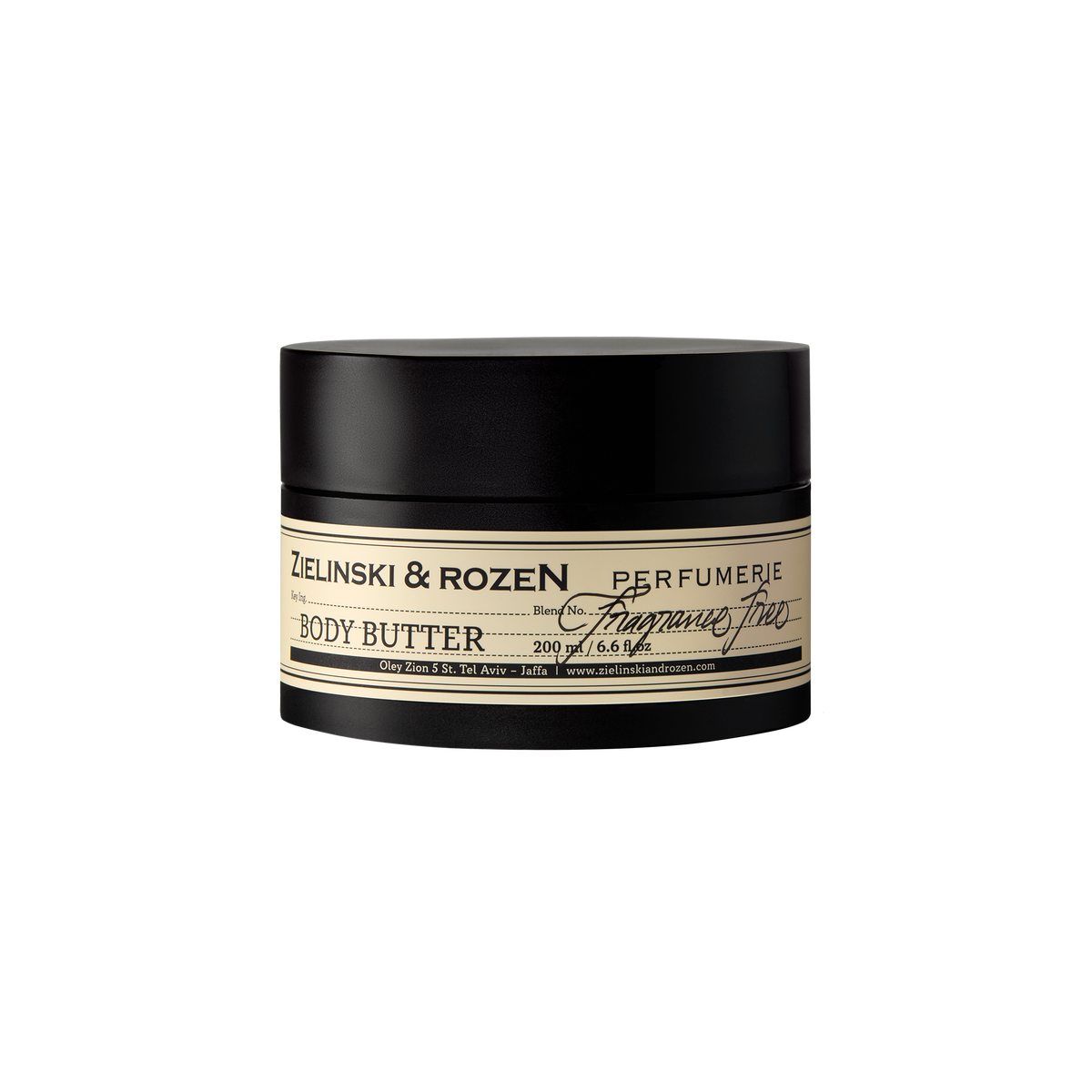 Zielinski & Rozen - Körperbutter - Fragrance Free - 200 ml