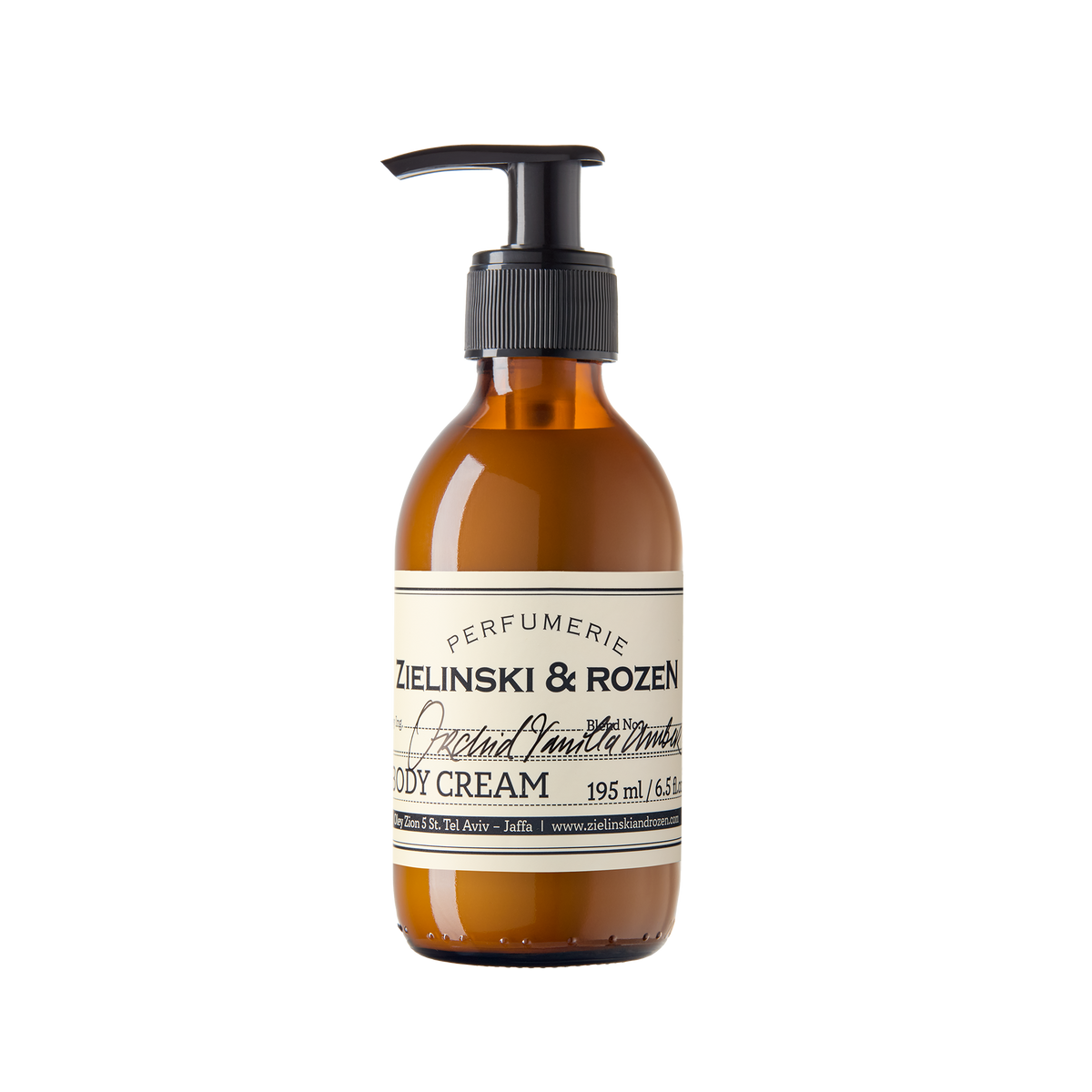 Zielinski & Rozen - Körpercreme - Orchid, Vanilla, Amber - 195 ml