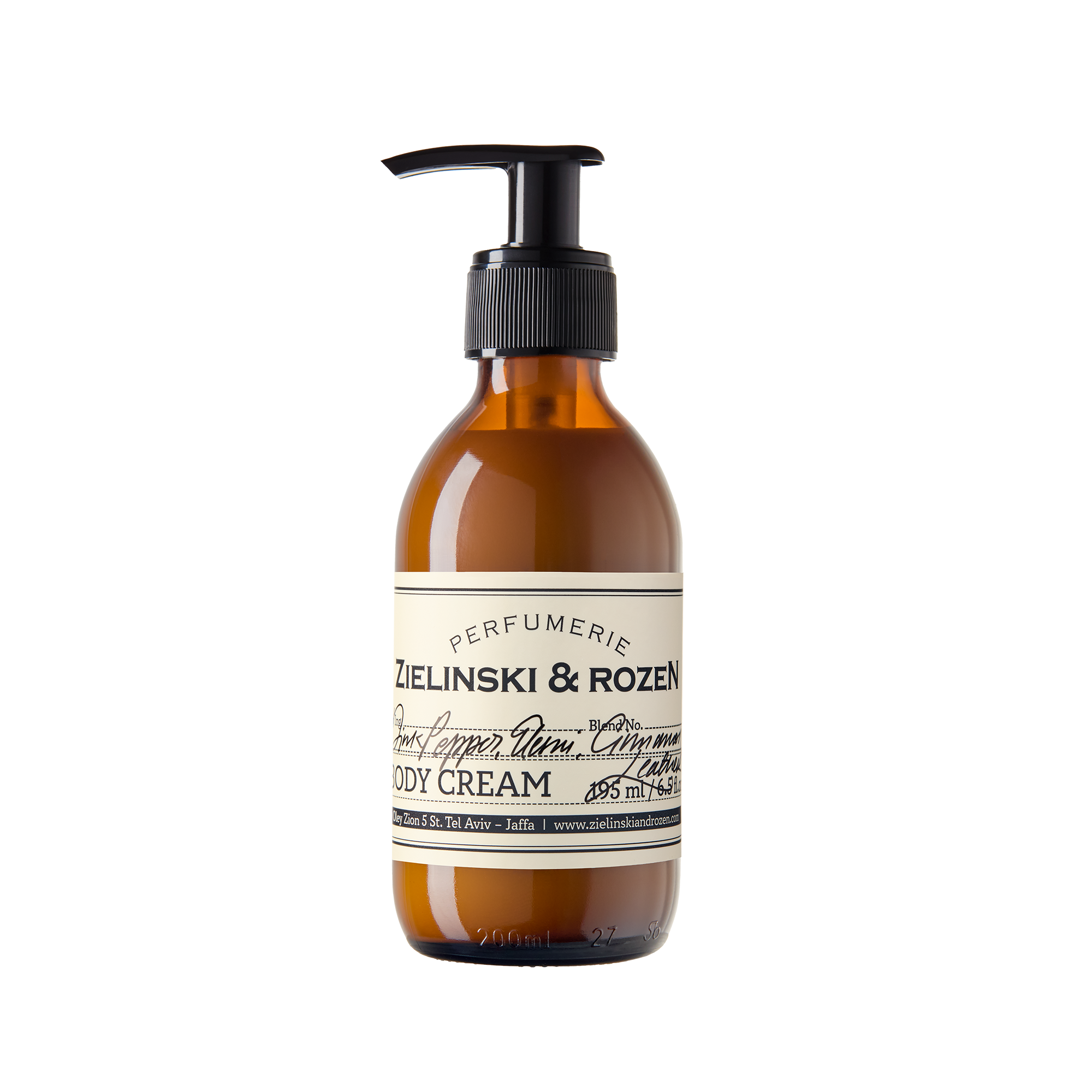 Zielinski & Rozen - Körpercreme - Pink Pepper, Elemi, Cinnamon, Leather