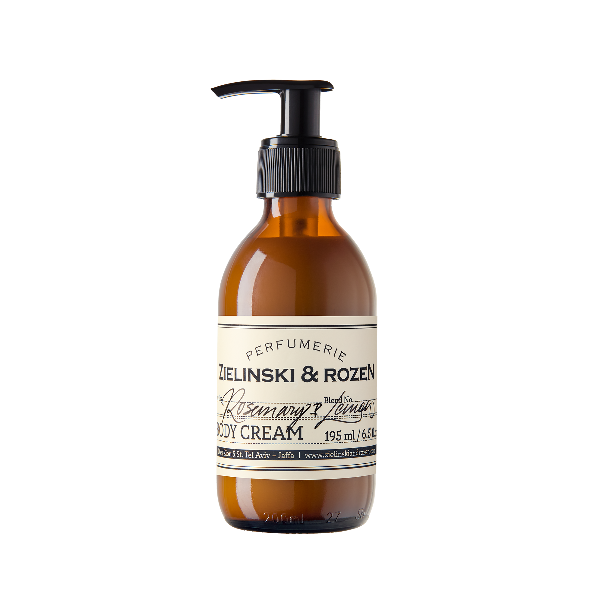 Zielinski & Rozen - Body Cream - Rosemary & Lemon