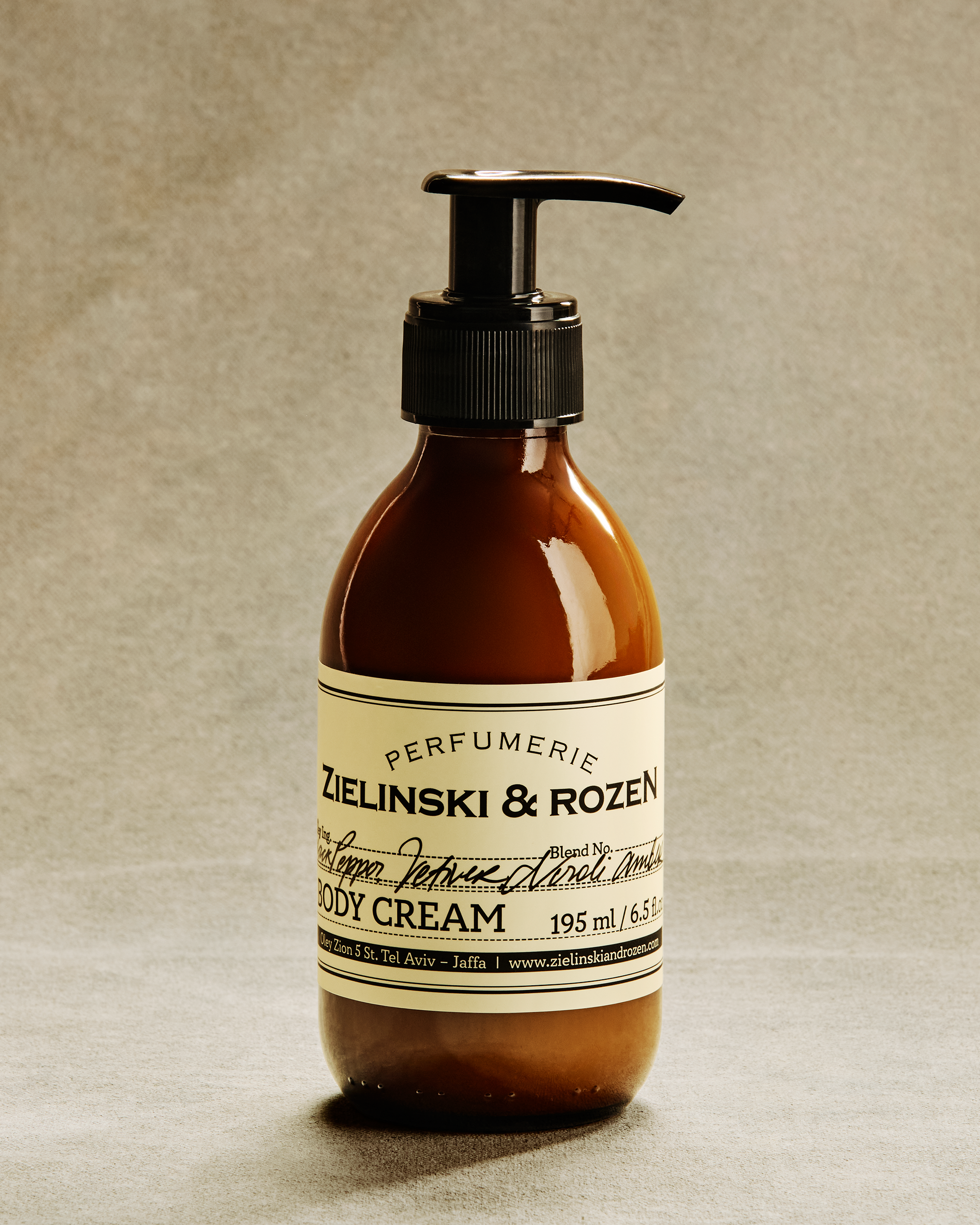 Zielinski & Rozen - Body Cream - Black Pepper, Vetiver, Neroli, Amber