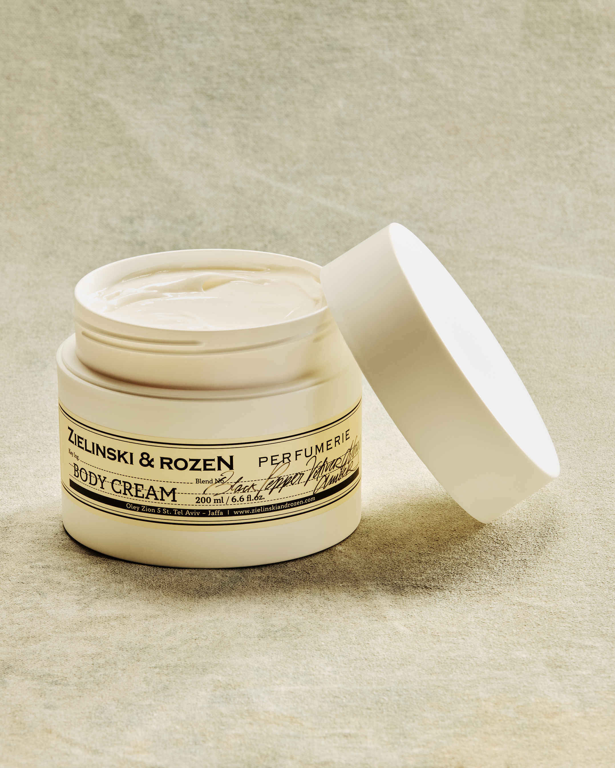 Zielinski & Rozen - Körpercreme - Black Pepper, Vetiver, Neroli, Amber