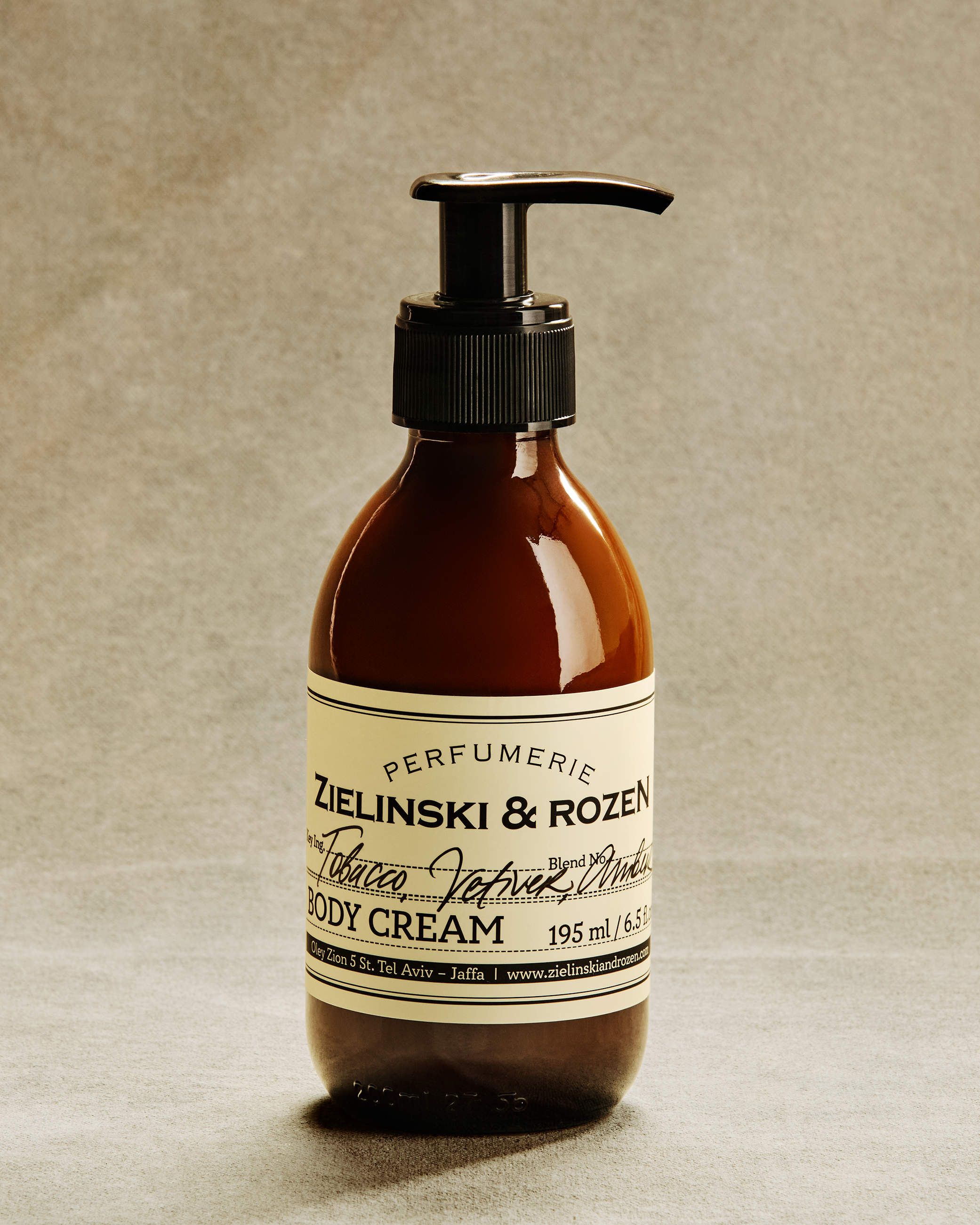 Zielinski & Rozen - Körpercreme - Tobacco, Vetiver, Amber