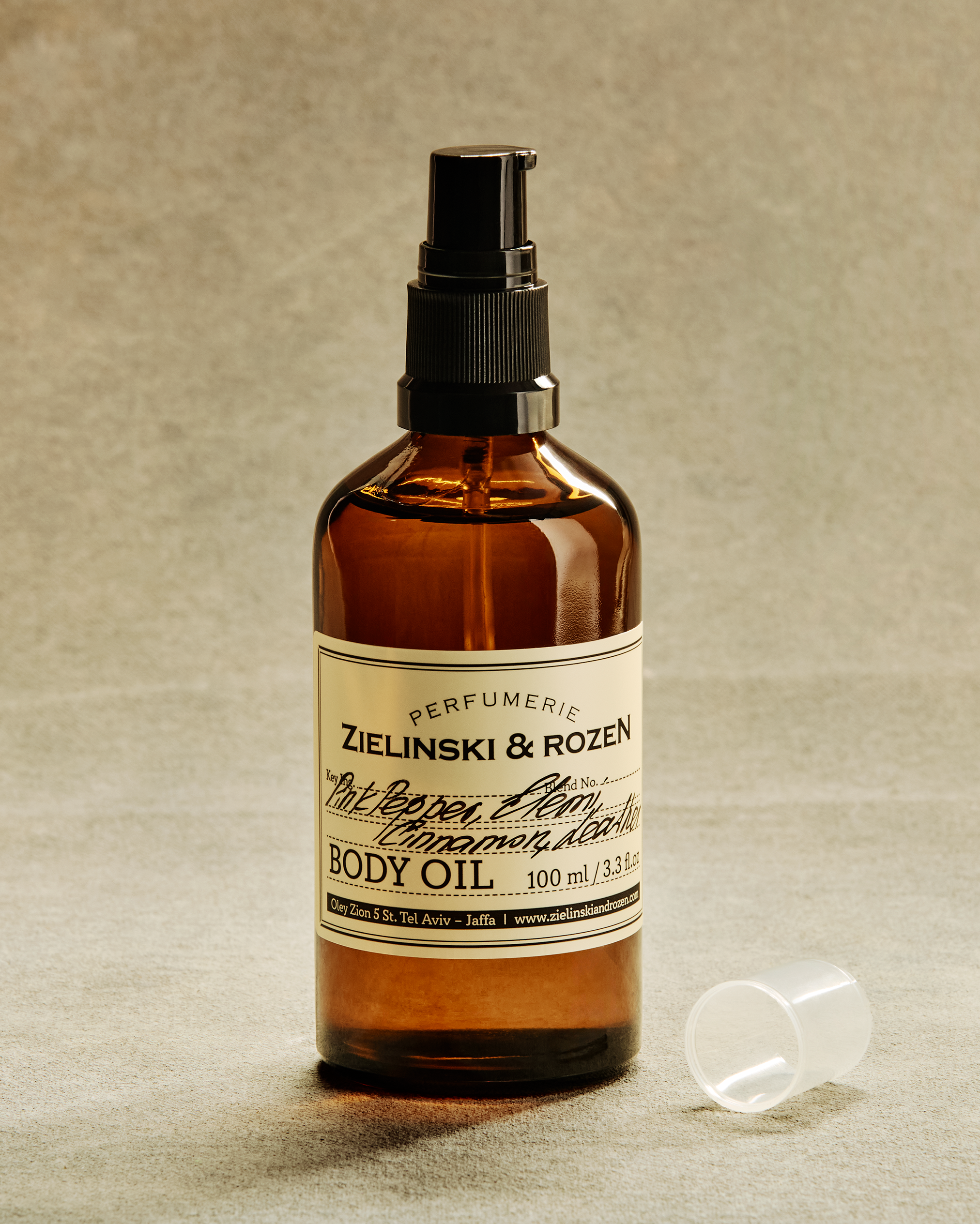 Zielinski & Rozen - Body Oil - Pink Pepper, Elemi, Cinnamon, Leather