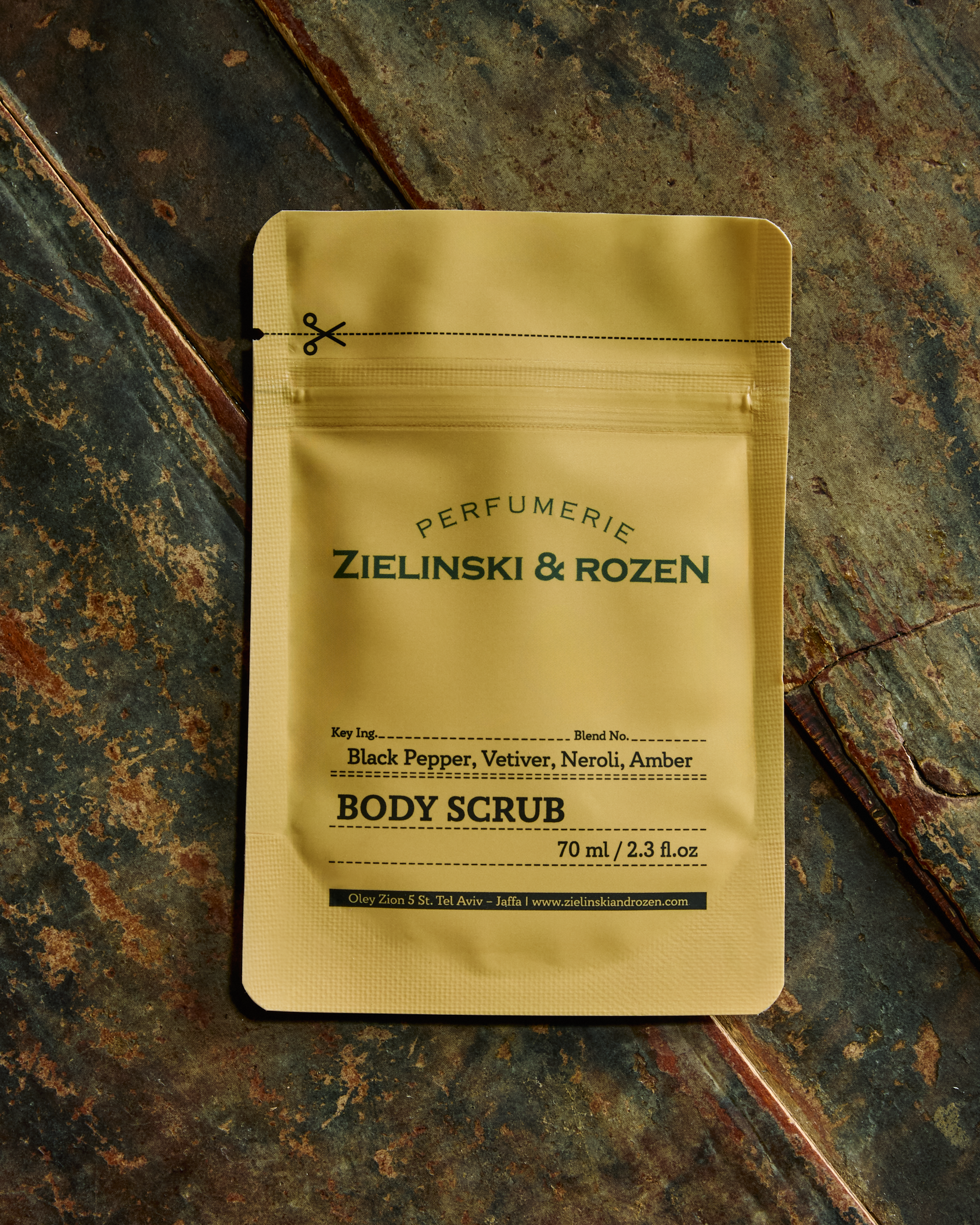 Zielinski & Rozen - Peeling - Badesalz Black Pepper, Vetiver, Neroli, Amber