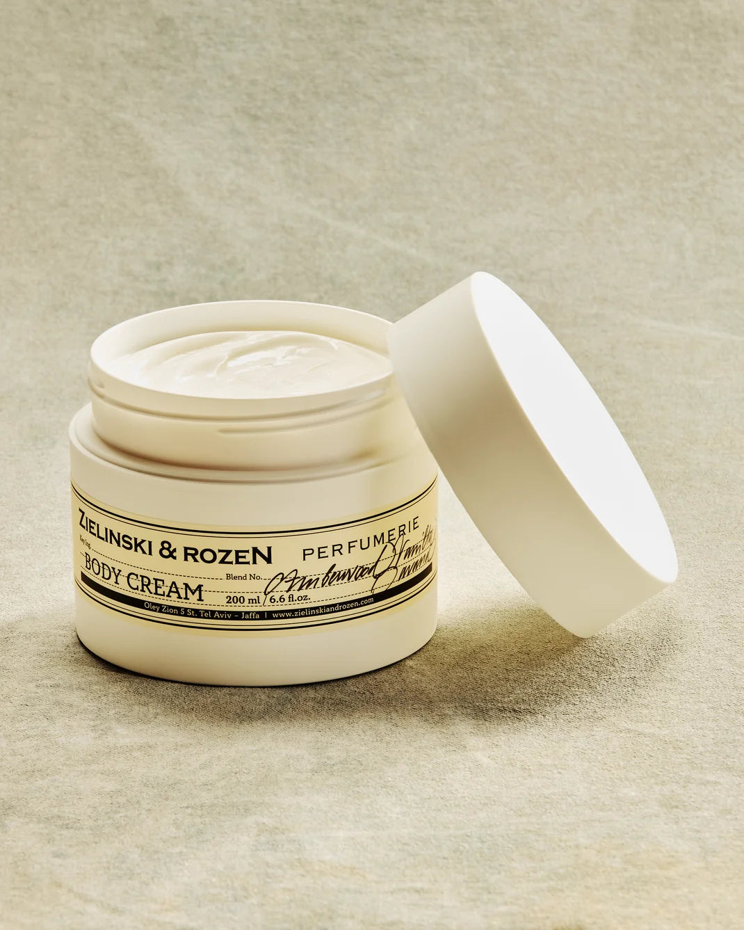 Zielinski & Rozen - Körpercreme - Amberwood, Vanilla, Davana - 200 ml