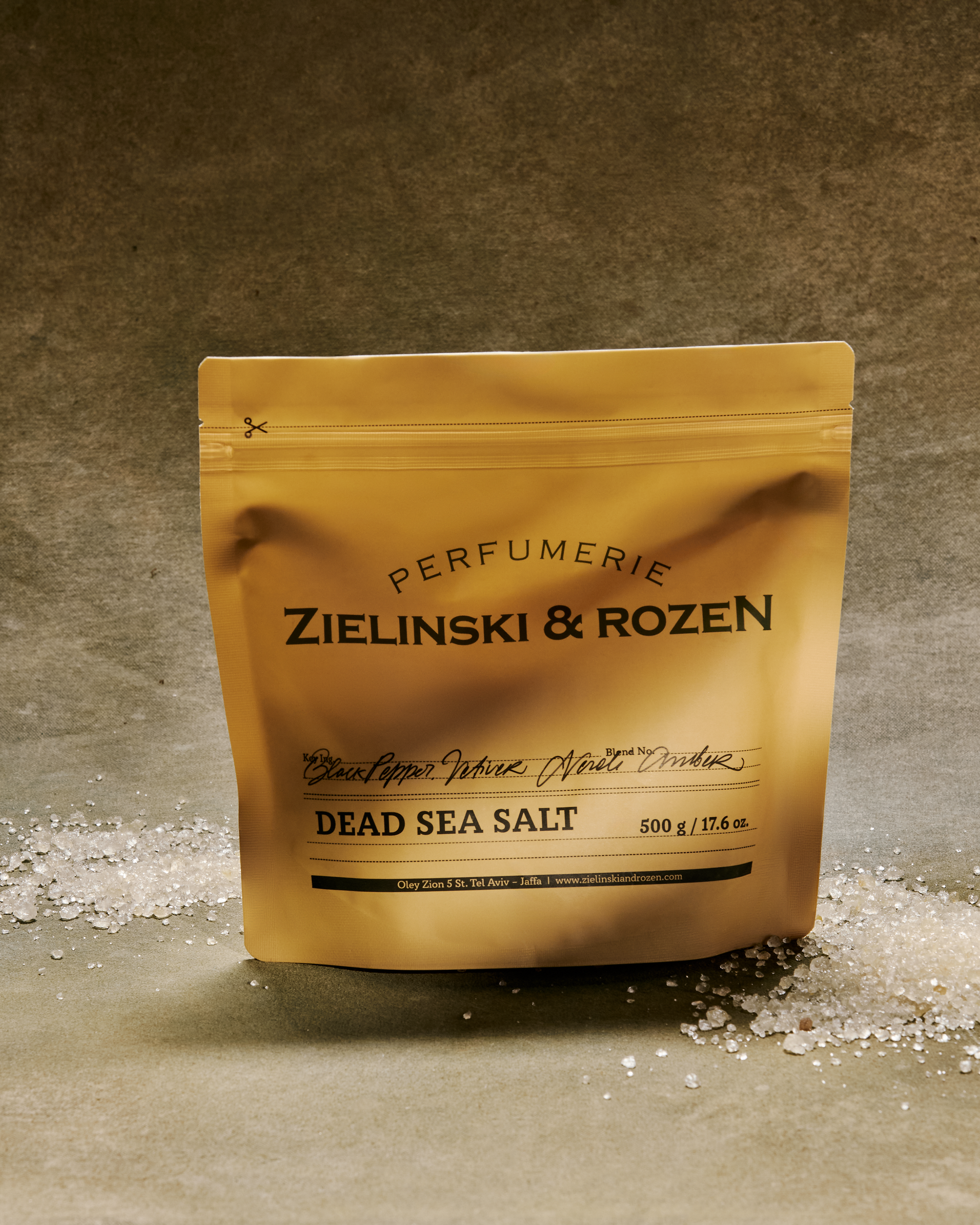 Zielinski & Rozen - Totes Meer Badesalz Black Pepper, Vetiver, Neroli, Amber