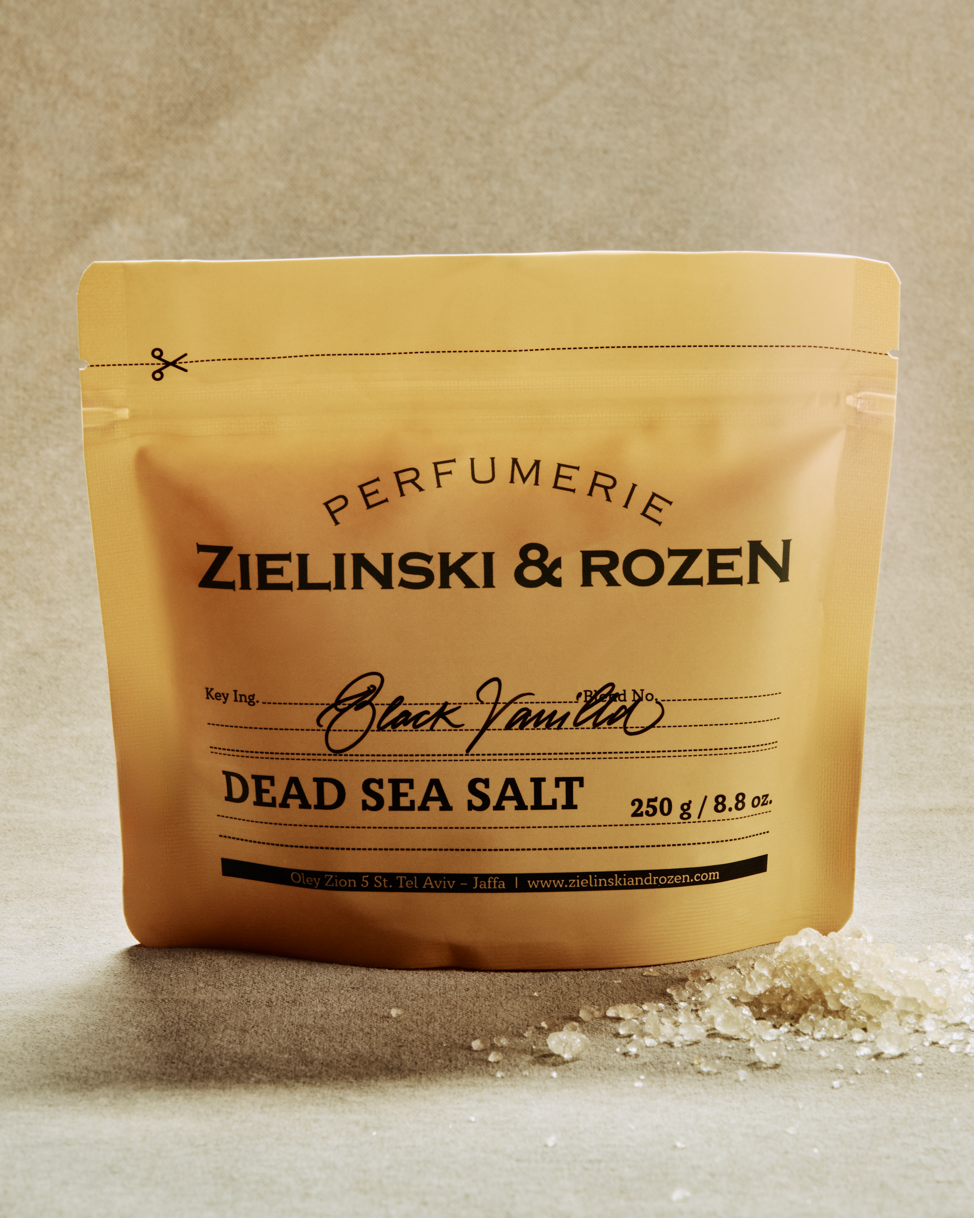 Zielinski & Rozen - Totes Meer Badesalz - Black Vanilla