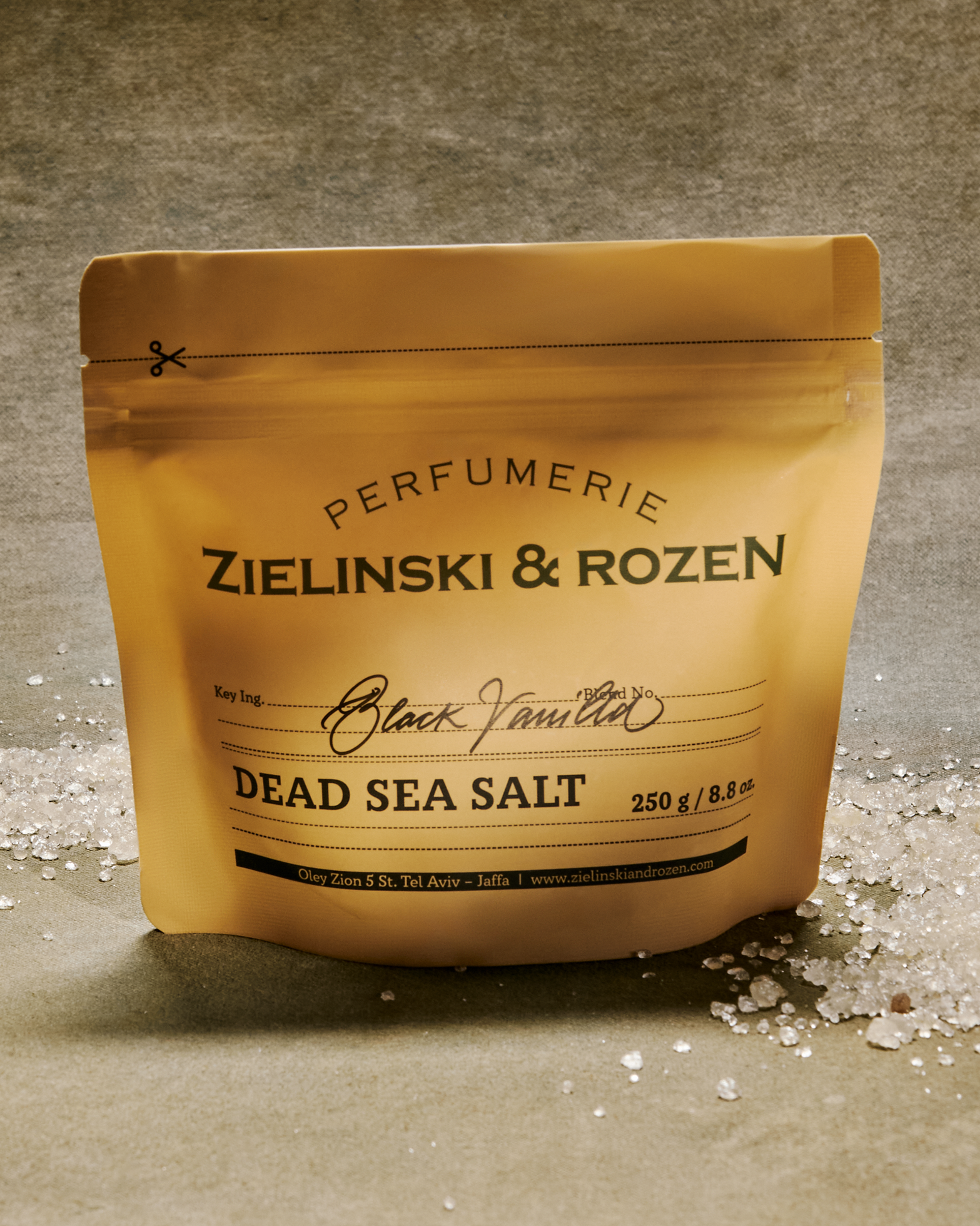 Zielinski & Rozen - Totes Meer Badesalz - Black Vanilla