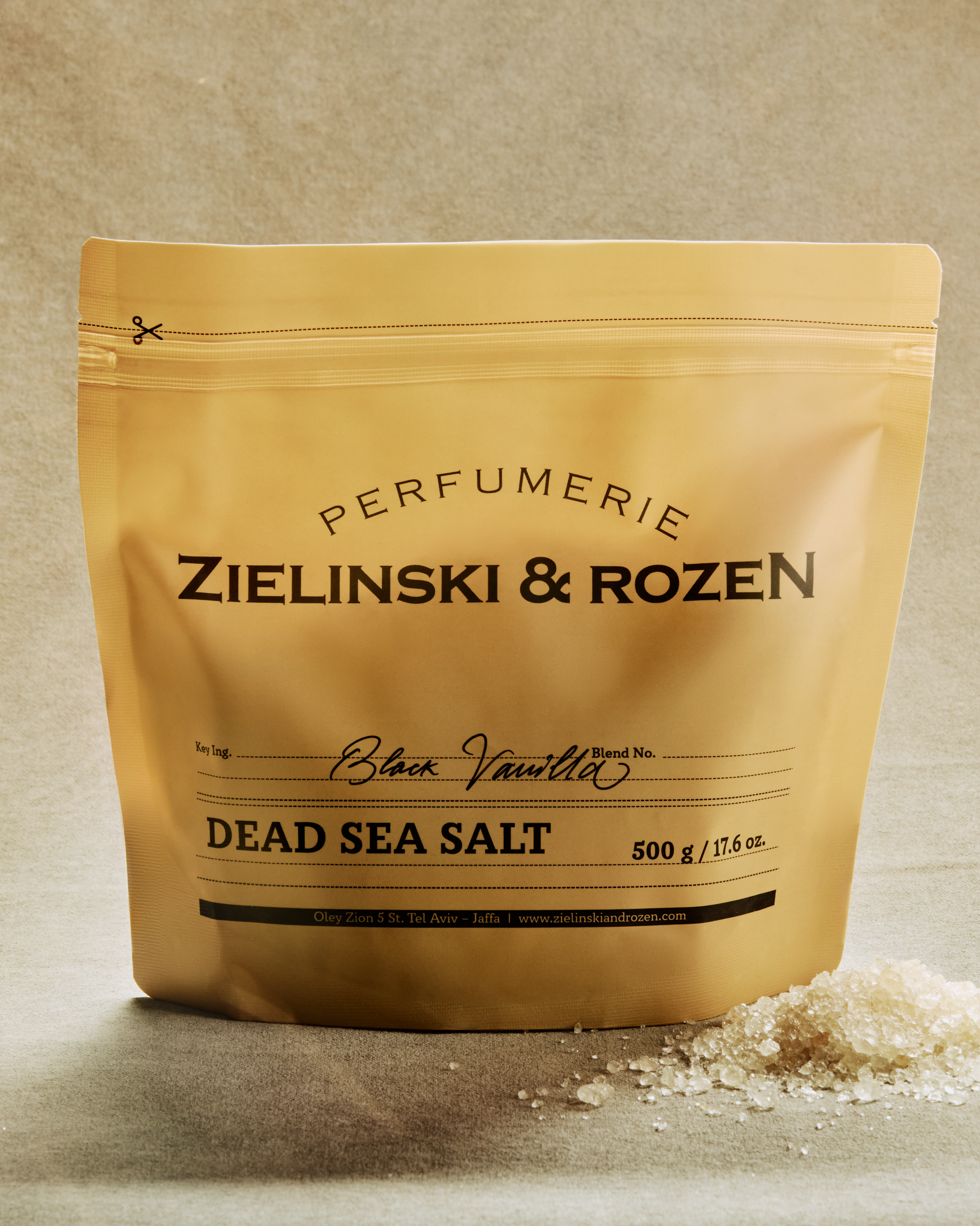 Zielinski & Rozen - Totes Meer Badesalz Black Vanilla