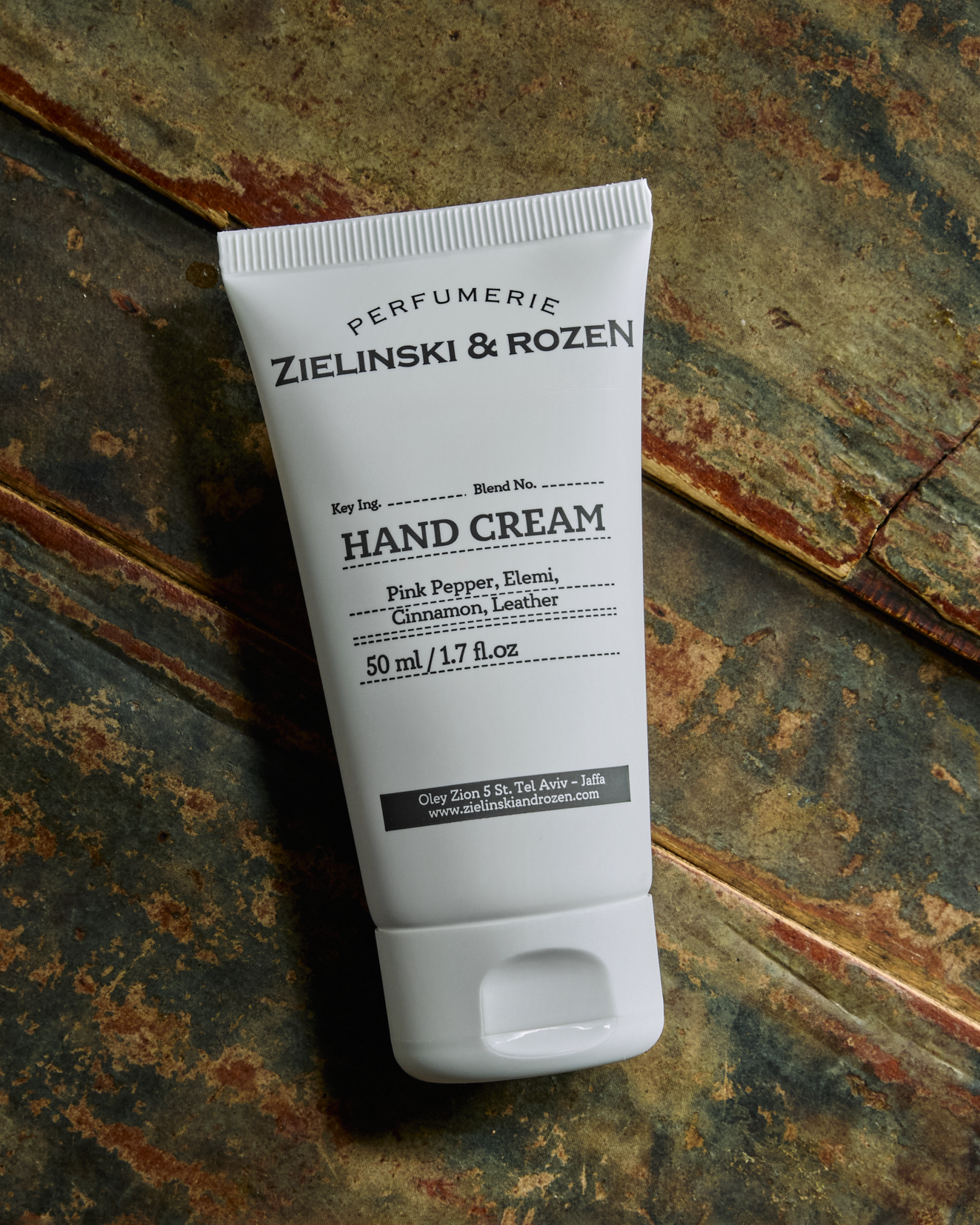 Zielinski & Rozen - Hand Cream - Pink Pepper, Elemi, Cinnamon, Leather