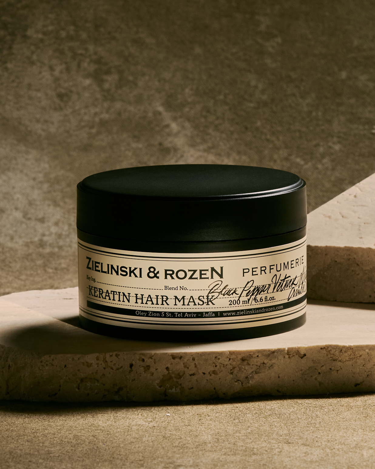 Zielinski & Rozen - Keratin Hair Mask - Black Pepper, Vetiver, Neroli, Amber