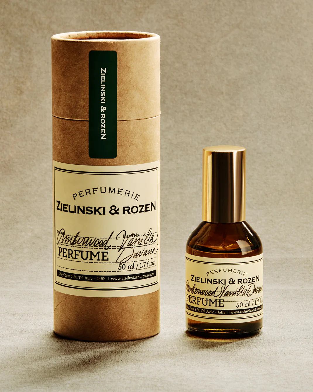 Zielinski & Rozen - Perfume - Amberwood, Vanilla, Davana