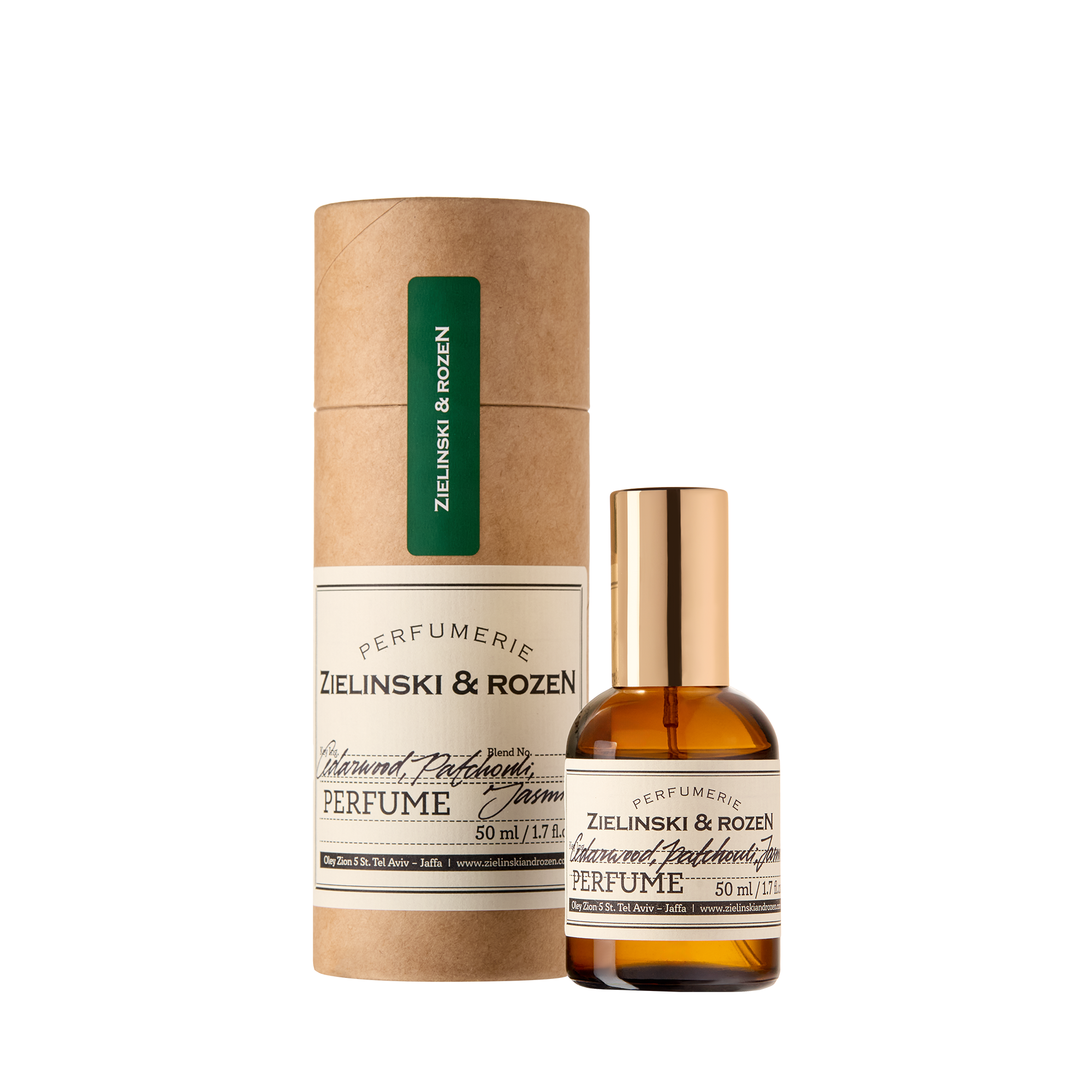 Zielinski & Rozen - Perfume - Cedarwood, Patchouli, Jasmine