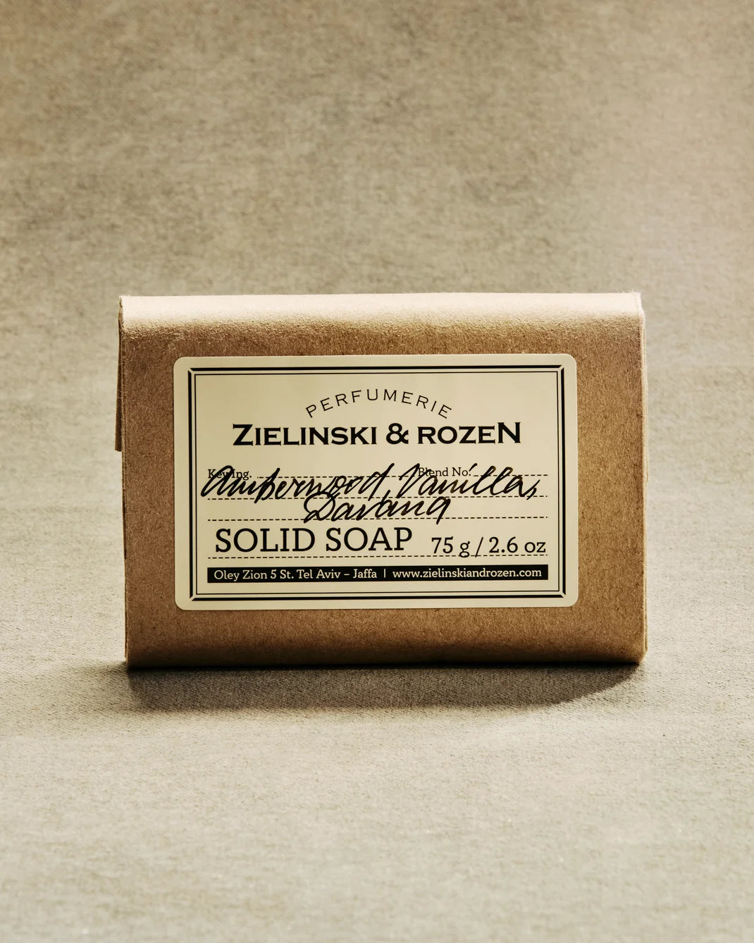 Zielinski & Rozen - Seife - Amberwood, Vanilla, Davana, 75 g