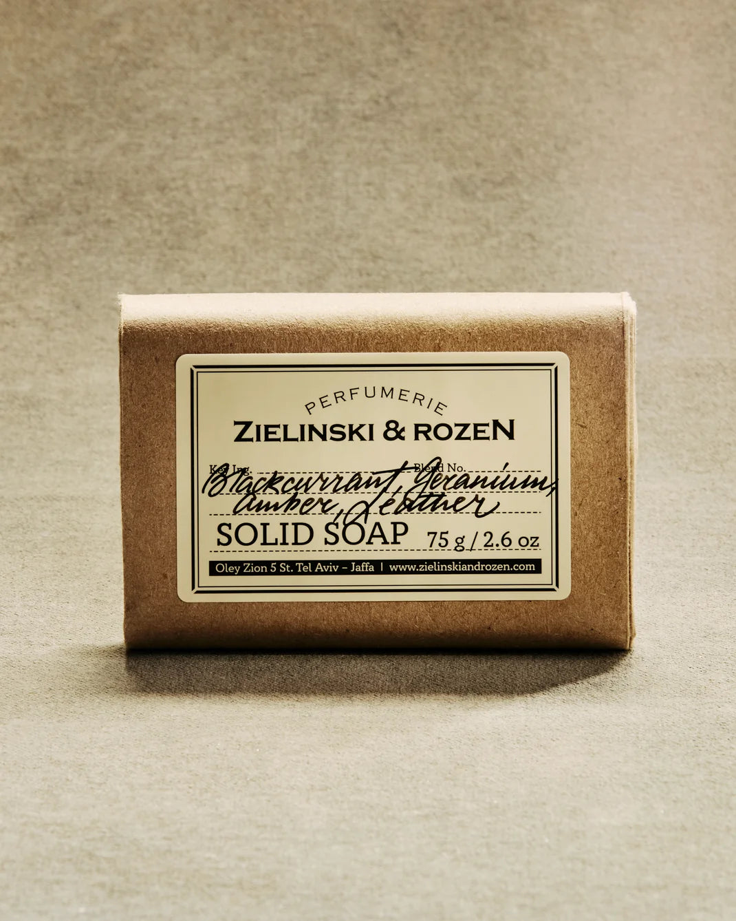 Zielinski & Rozen - Seife - Blackcurrant, Geranium, Amber, Leather