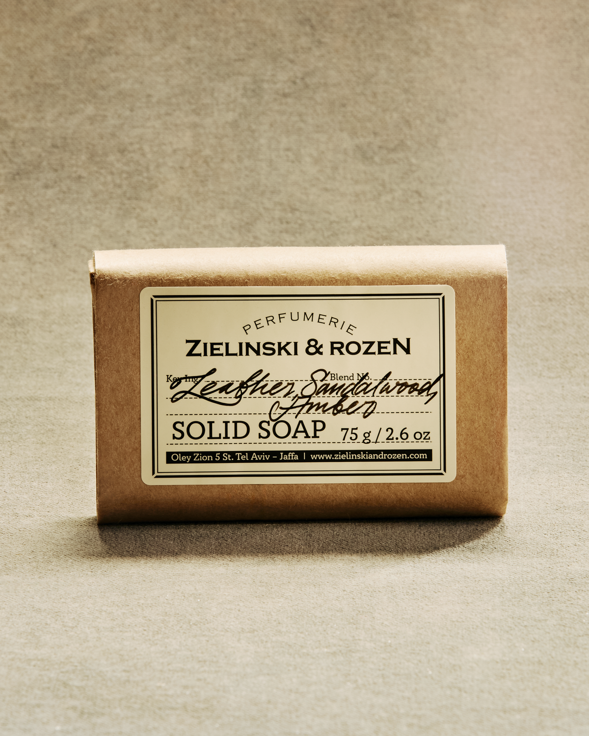 Zielinski & Rozen - Seife - Leather, Sandalwood, Amber