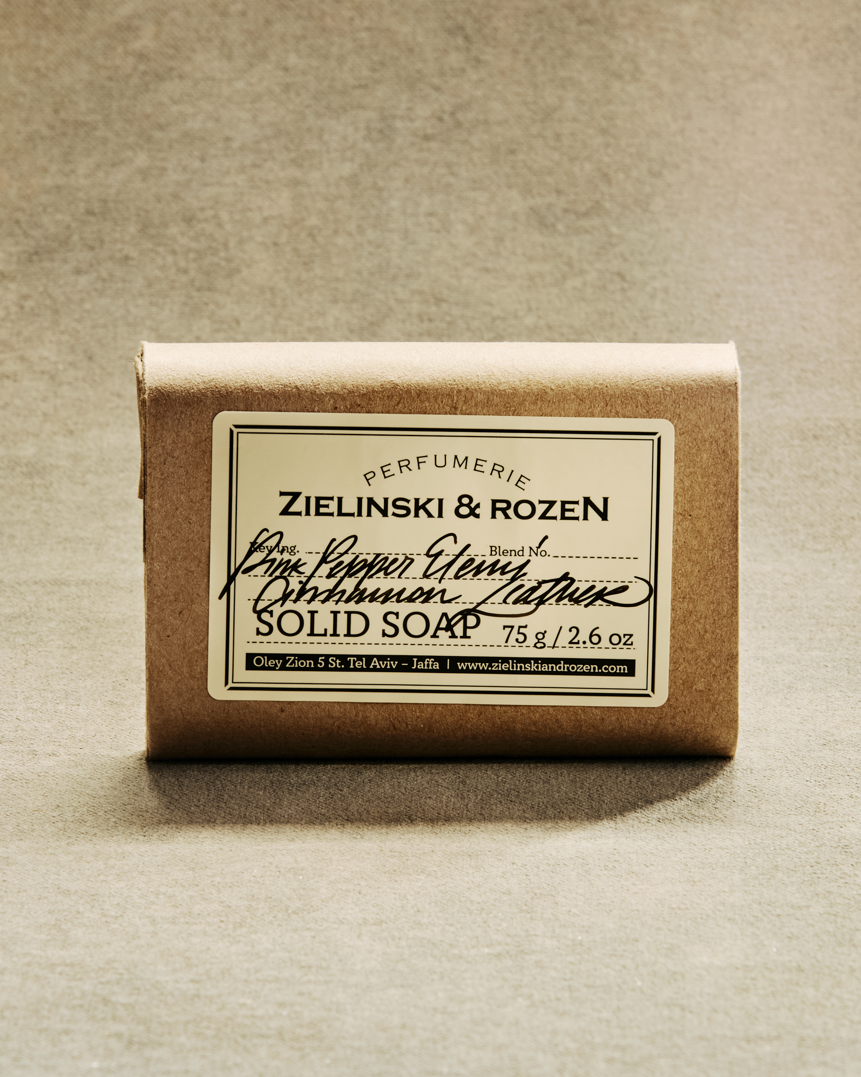 Zielinski & Rozen - Seife - Pink Pepper, Elemi, Cinnamon, Leather