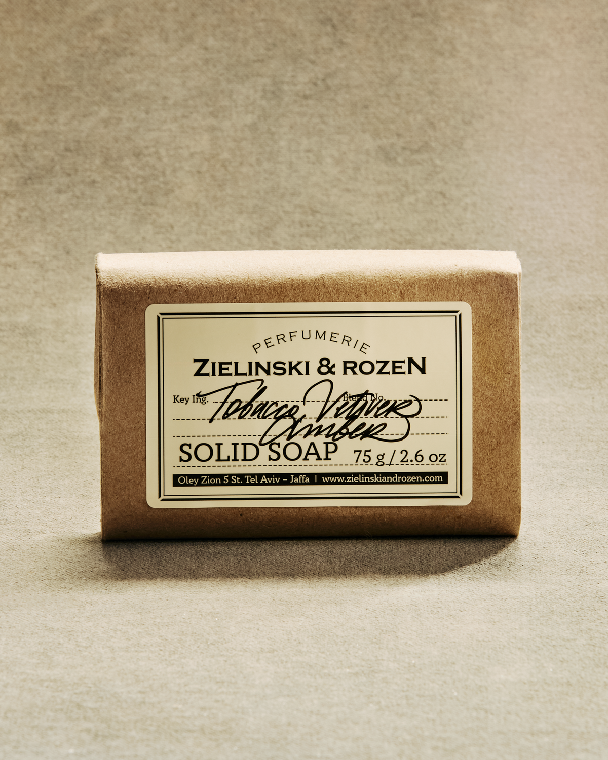 Zielinski & Rozen - Seife - Tobacco, Vetiver, Amber