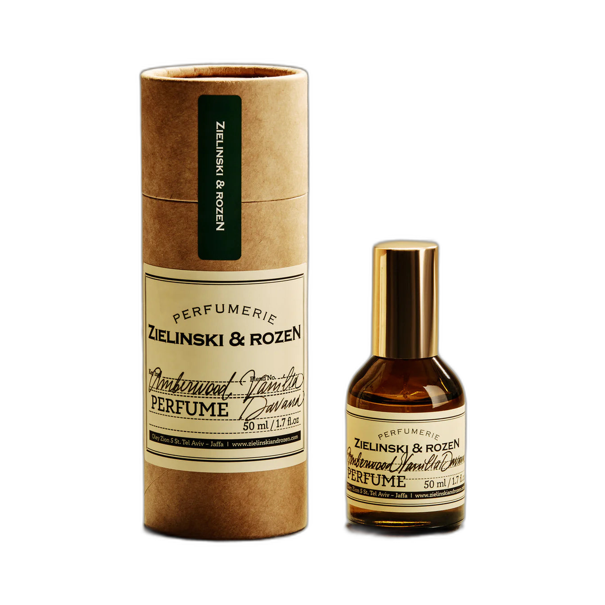 Zielinski & Rozen - Perfume - Amberwood, Vanilla, Davana