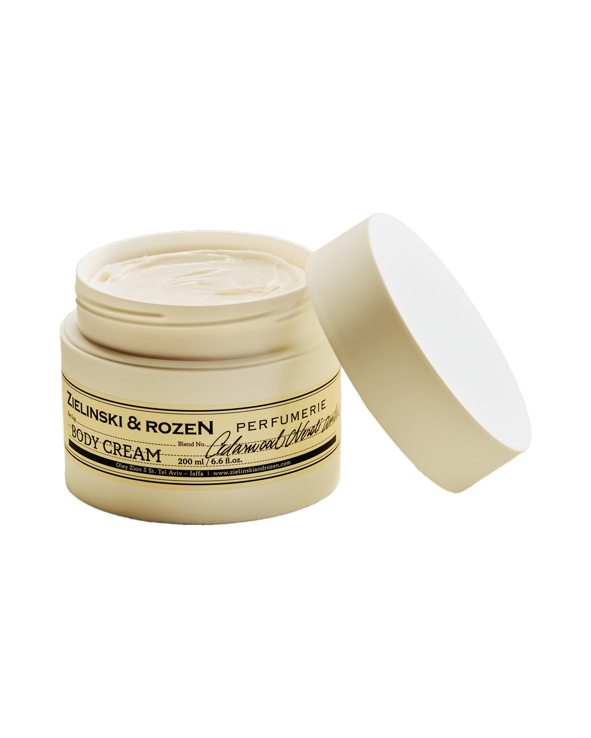 Zielinski & Rozen - Körpercreme - Cedarwood, Neroli, Amber - 200 ml