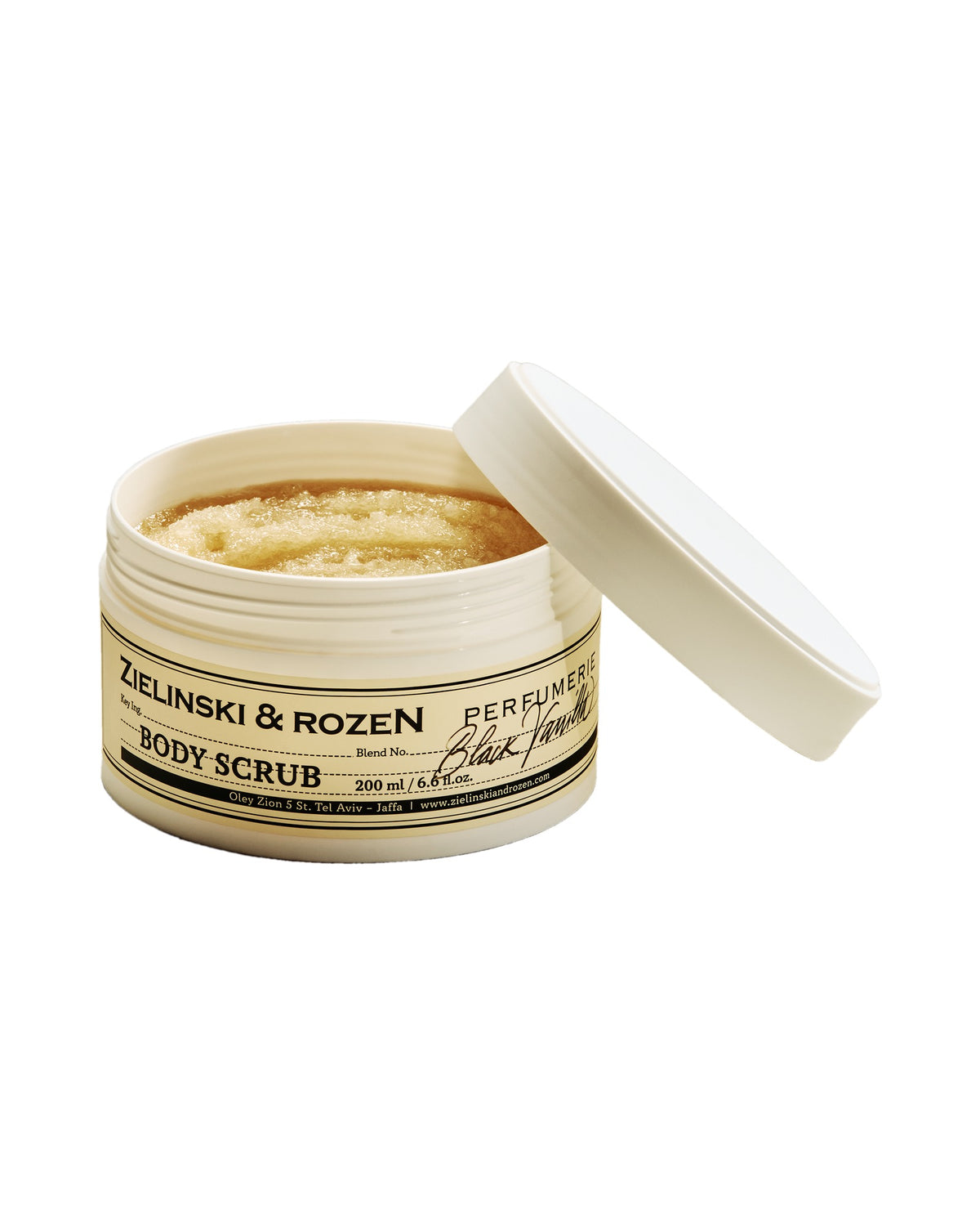 Zielinski & Rozen - Körperpeeling - Black Vanilla - 200 ml