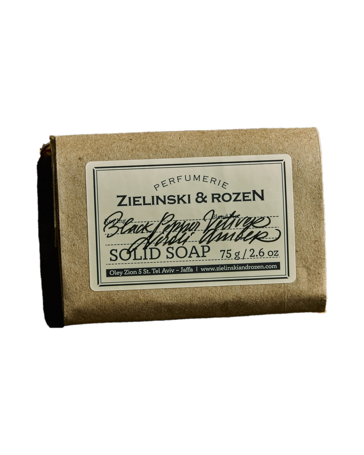 Zielinski & Rozen - Seife - Black Pepper, Vetiver, Neroli, Amber, 75 g