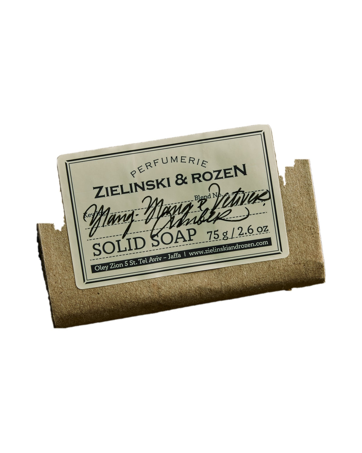 Zielinski & Rozen - Seife - Ylang-Ylang & Vetiver, Amber, 75 g