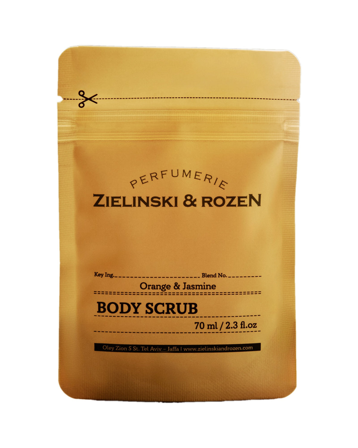 Zielinski & Rozen - Körperpeeling - Orange & Jasmine - 70 ml